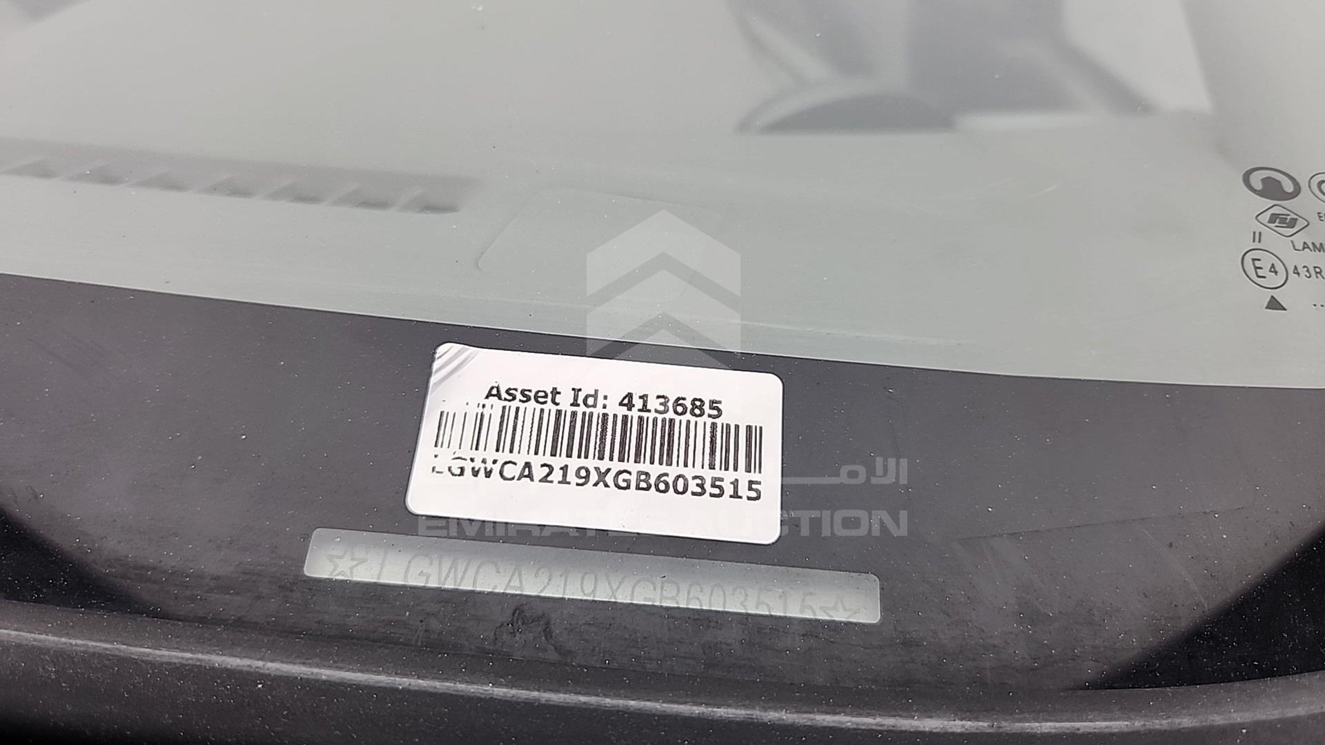 2016 GREAT WALL WINGLE VIN: LGWCA219XGB603515