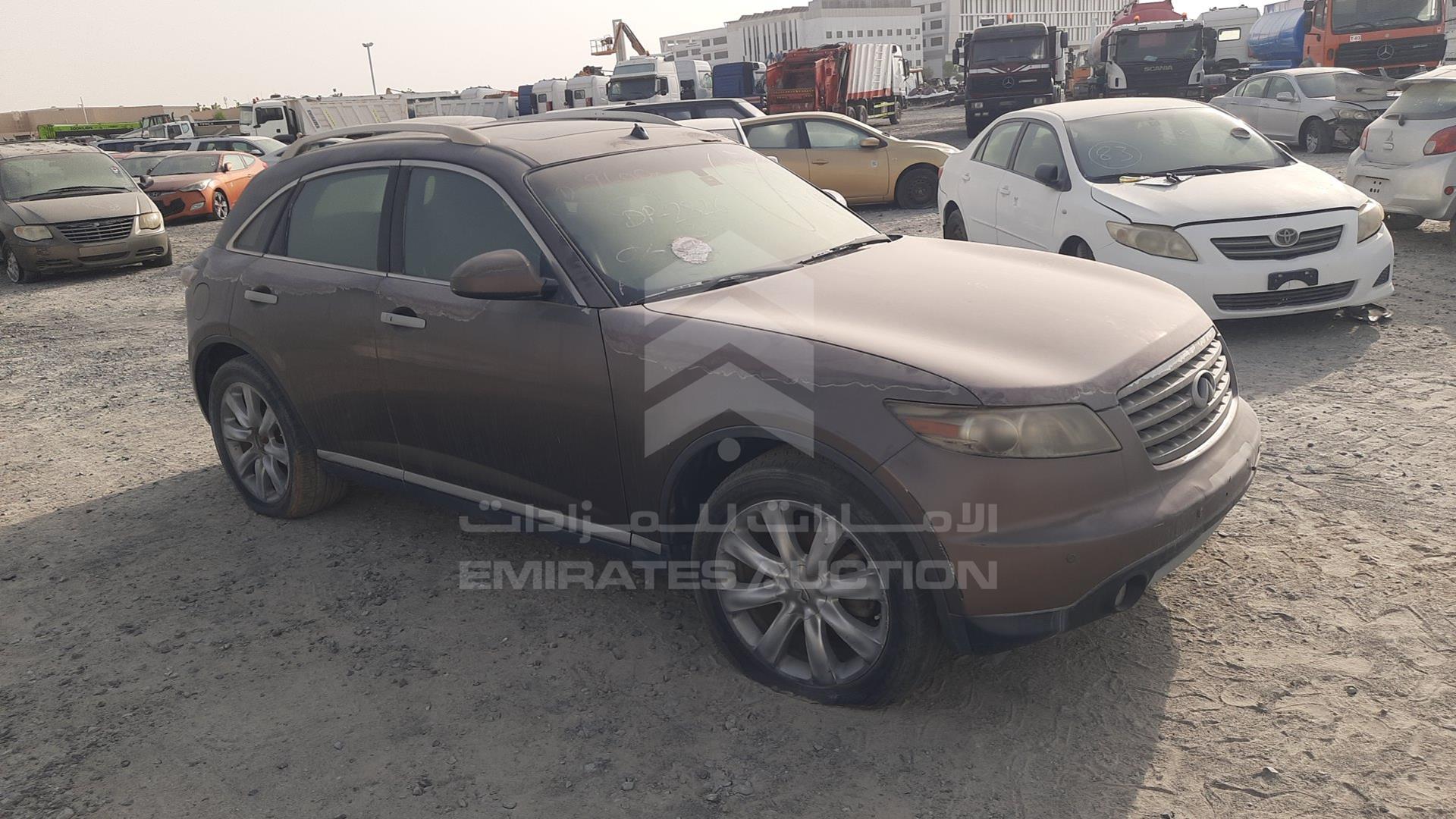 2007 INFINITI FX 35 VIN: JN8AS05Y27X012332