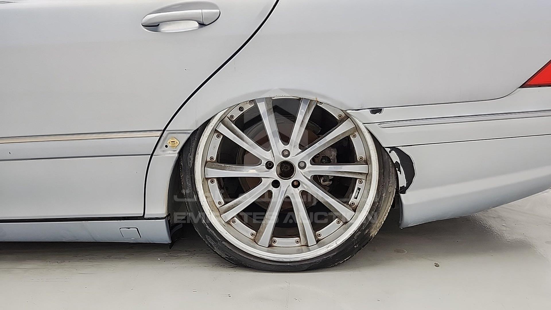 2005 MERCEDES S 320 VIN: WDB2200631A480452