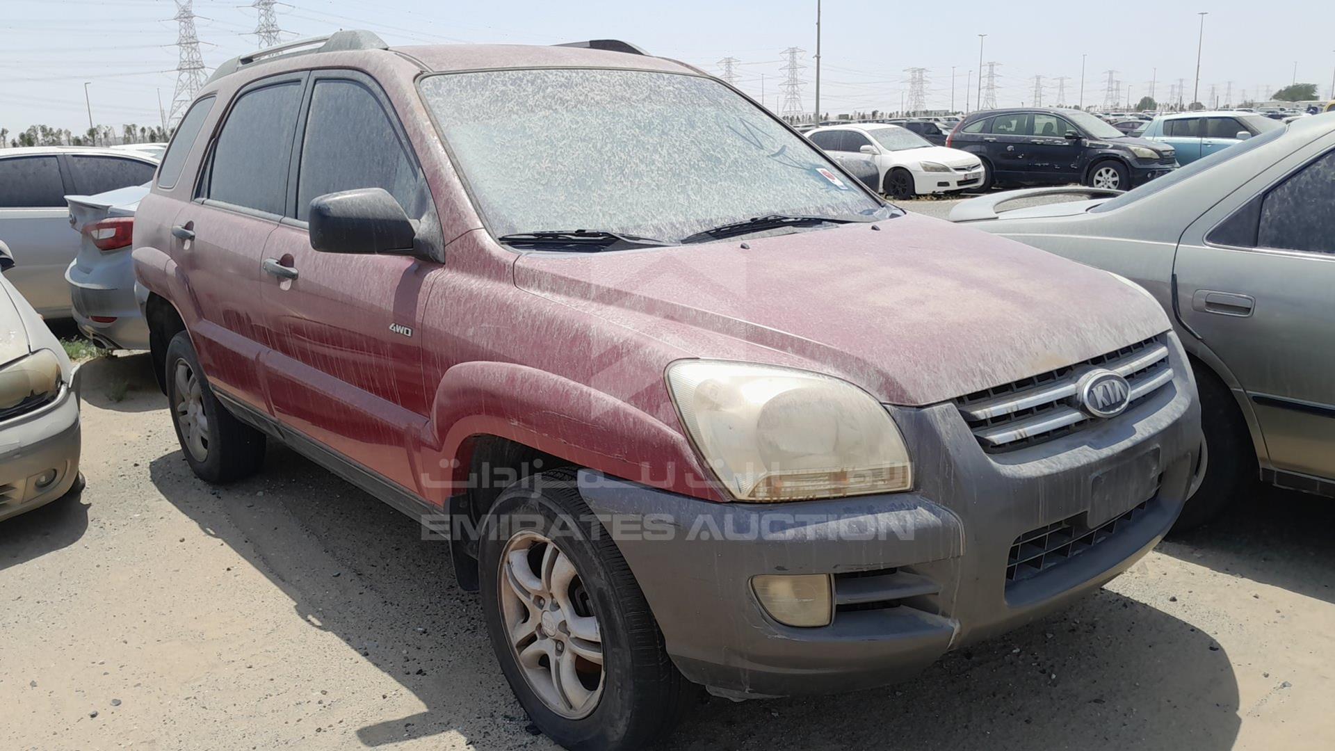 2007 KIA SPORTAGE VIN: KNAJE552977368091