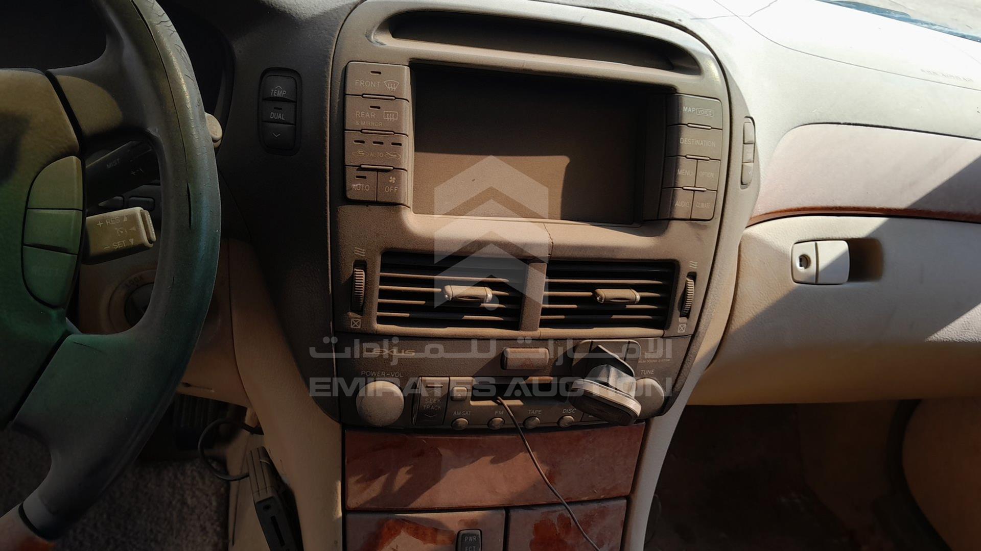 2004 LEXUS LS 430 VIN: JTHBN36F440158854
