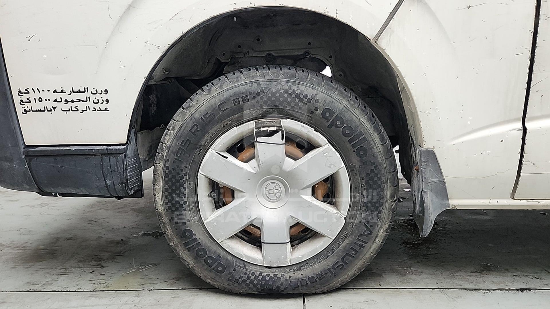 2009 TOYOTA HIACE VIN: JTFHX02P190042285