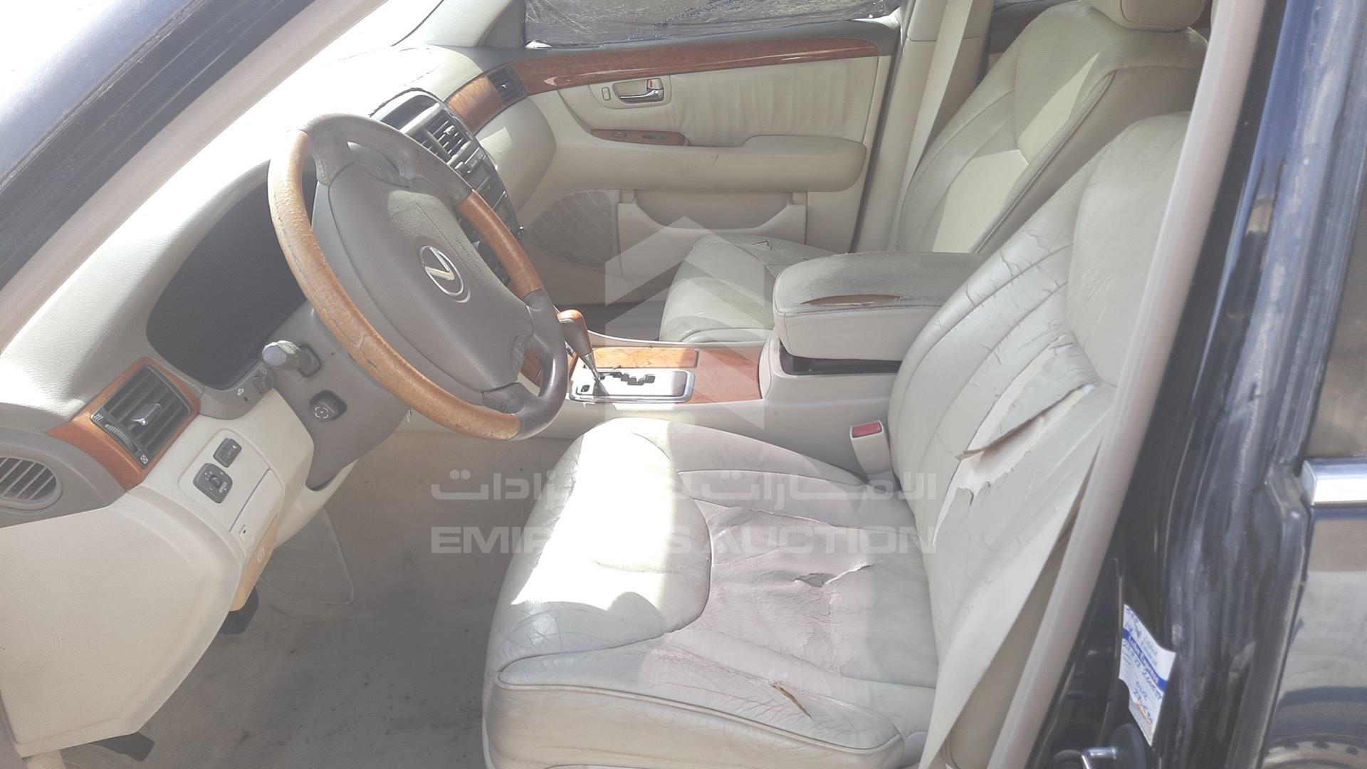 2002 LEXUS LS 430 VIN: JTHBN30F620079725