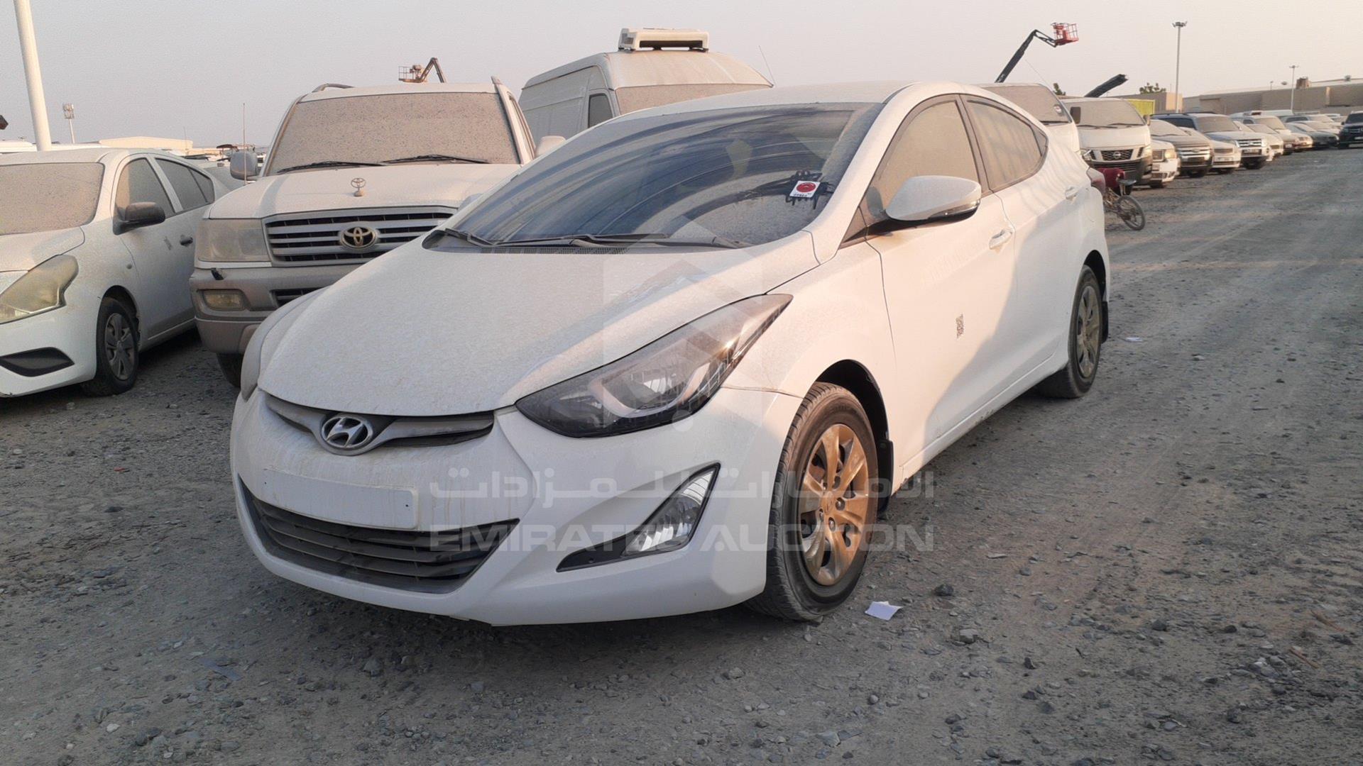 2015 HYUNDAI ELANTRA VIN: KMHDG41C7FU161827