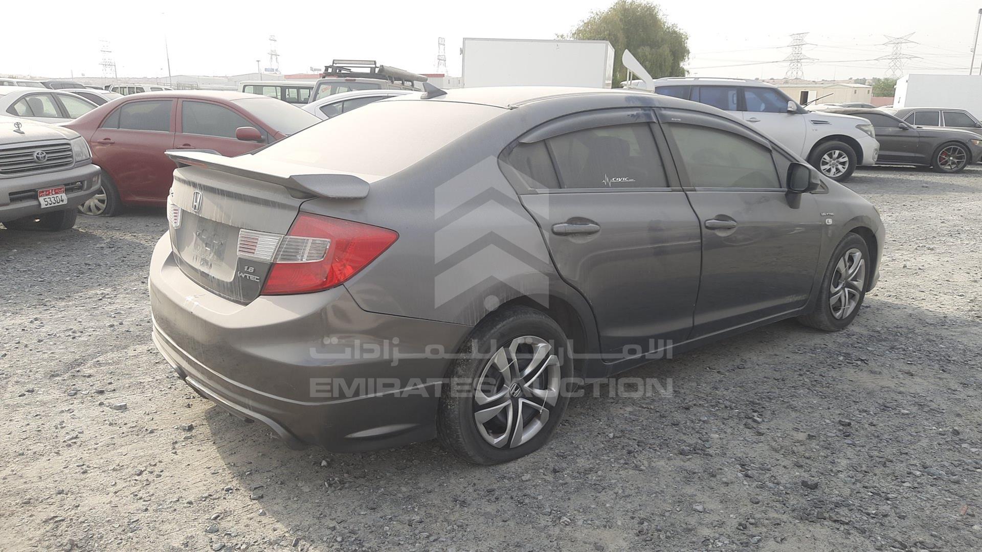 2012 HONDA CIVIC VIN: JHMFB2624CS401938