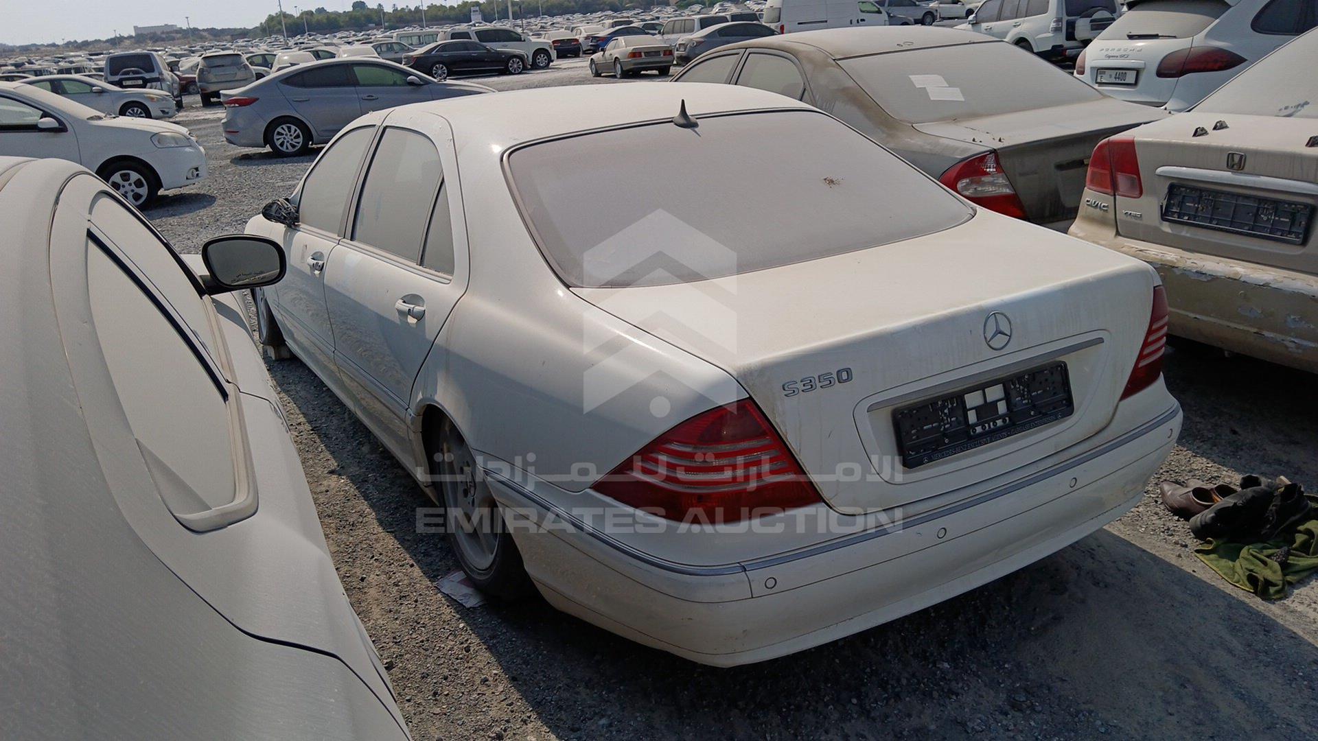 2002 MERCEDES S 320 VIN: WDB2201651A266132
