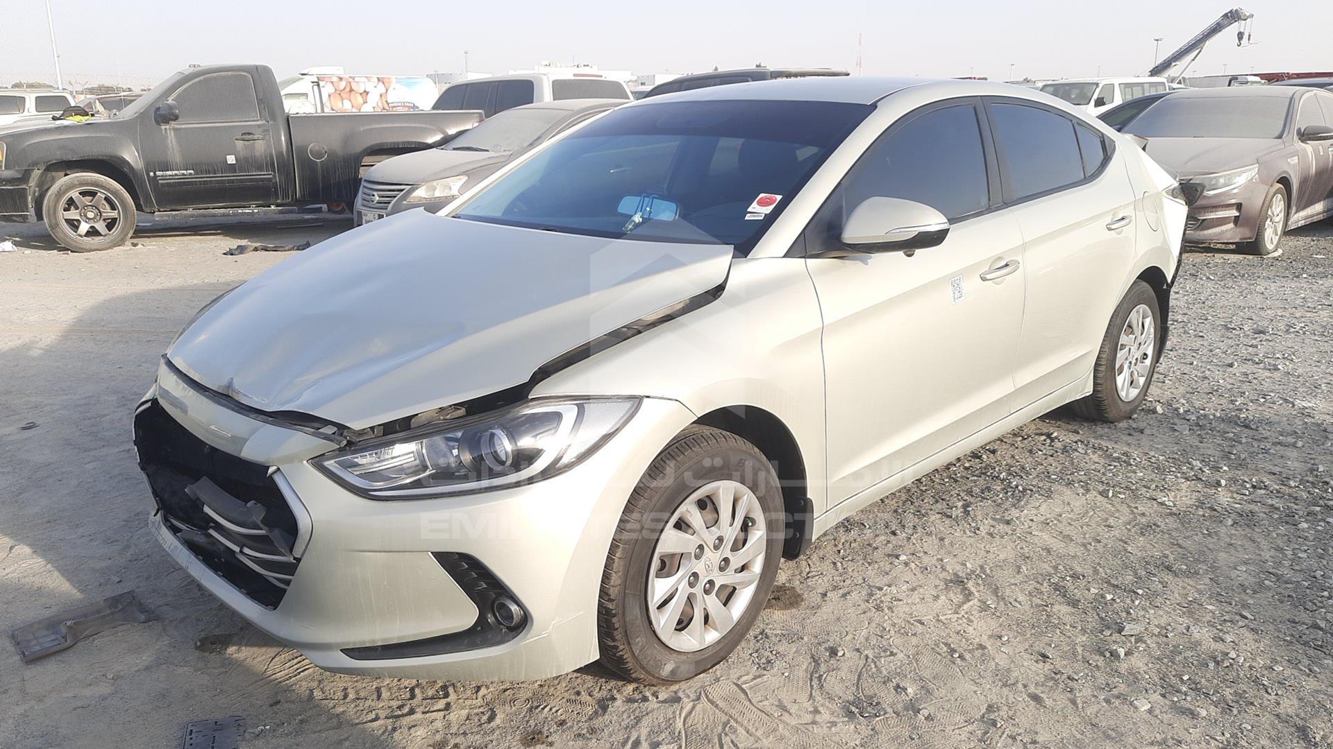 2017 HYUNDAI ELANTRA VIN: KMHD741F5HU180342