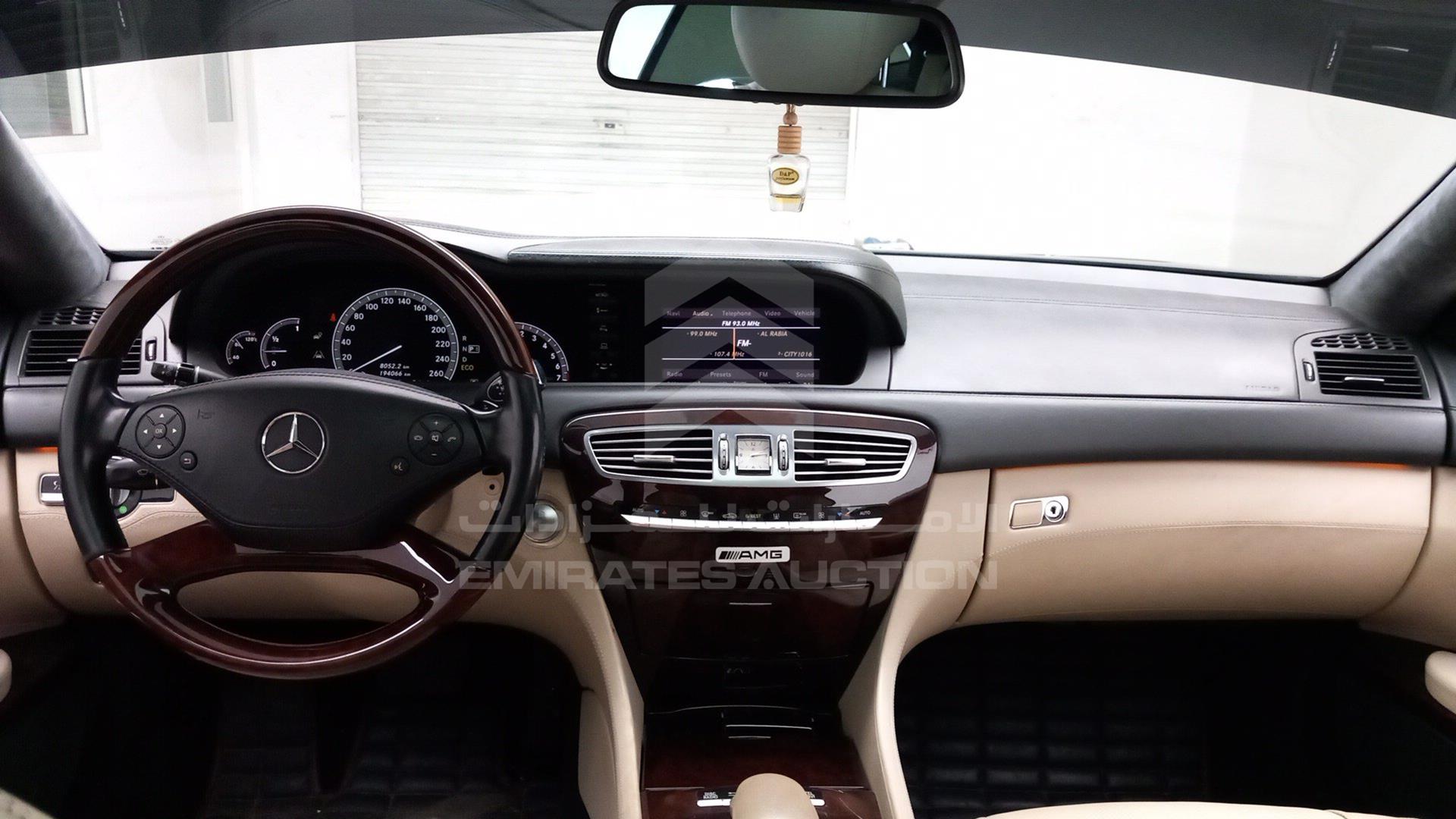 2012 MERCEDES CL 500 VIN: WDD2163731A027647
