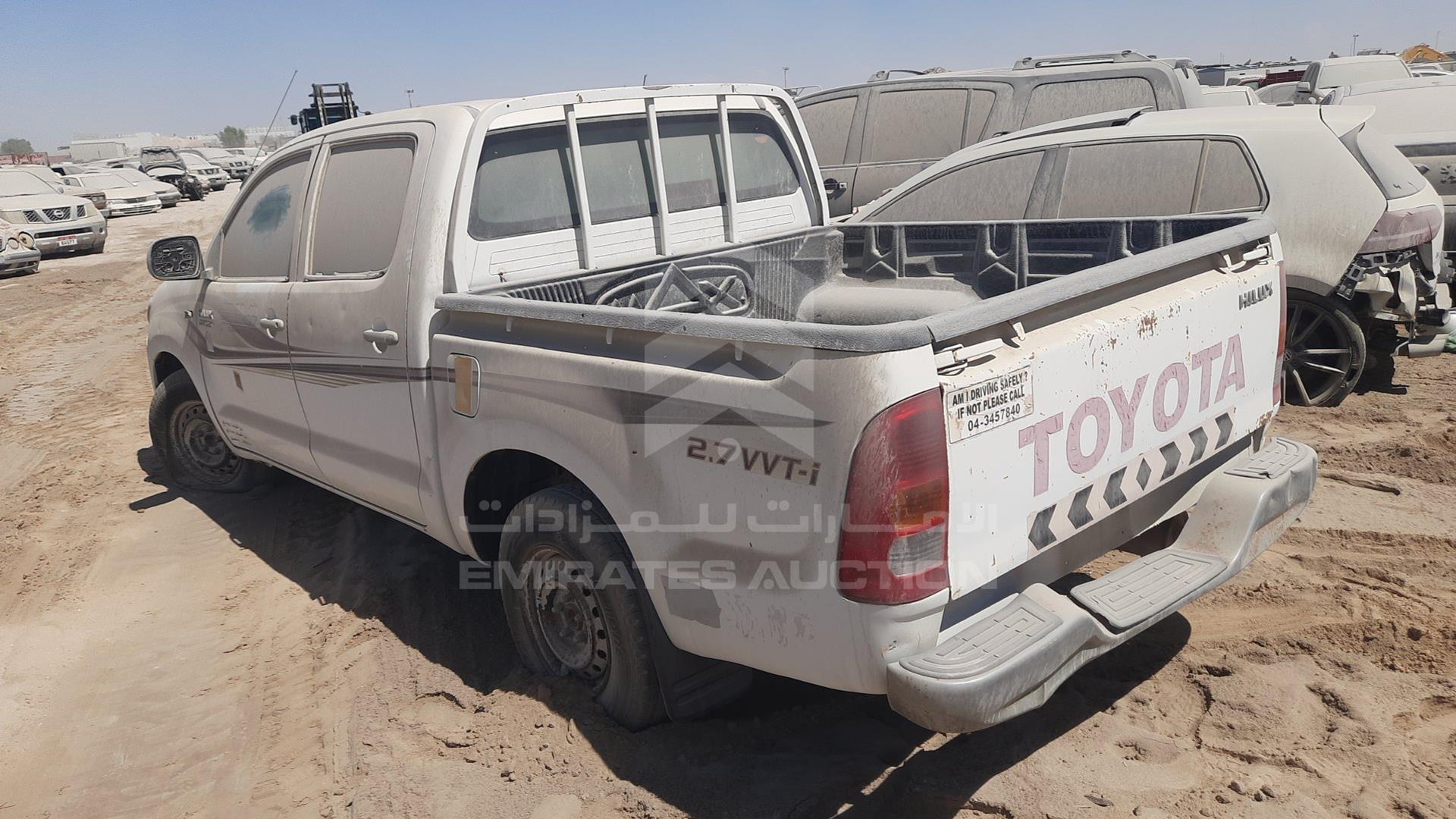 2007 TOYOTA HILUX VIN: MR0EX19G473025744