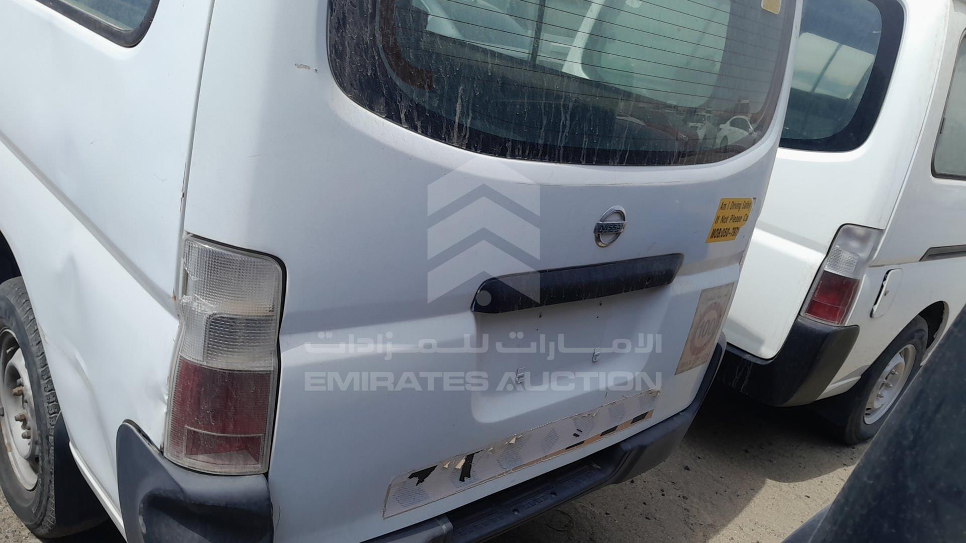 2007 NISSAN URVAN VIN: JN6FE54SX7X435305