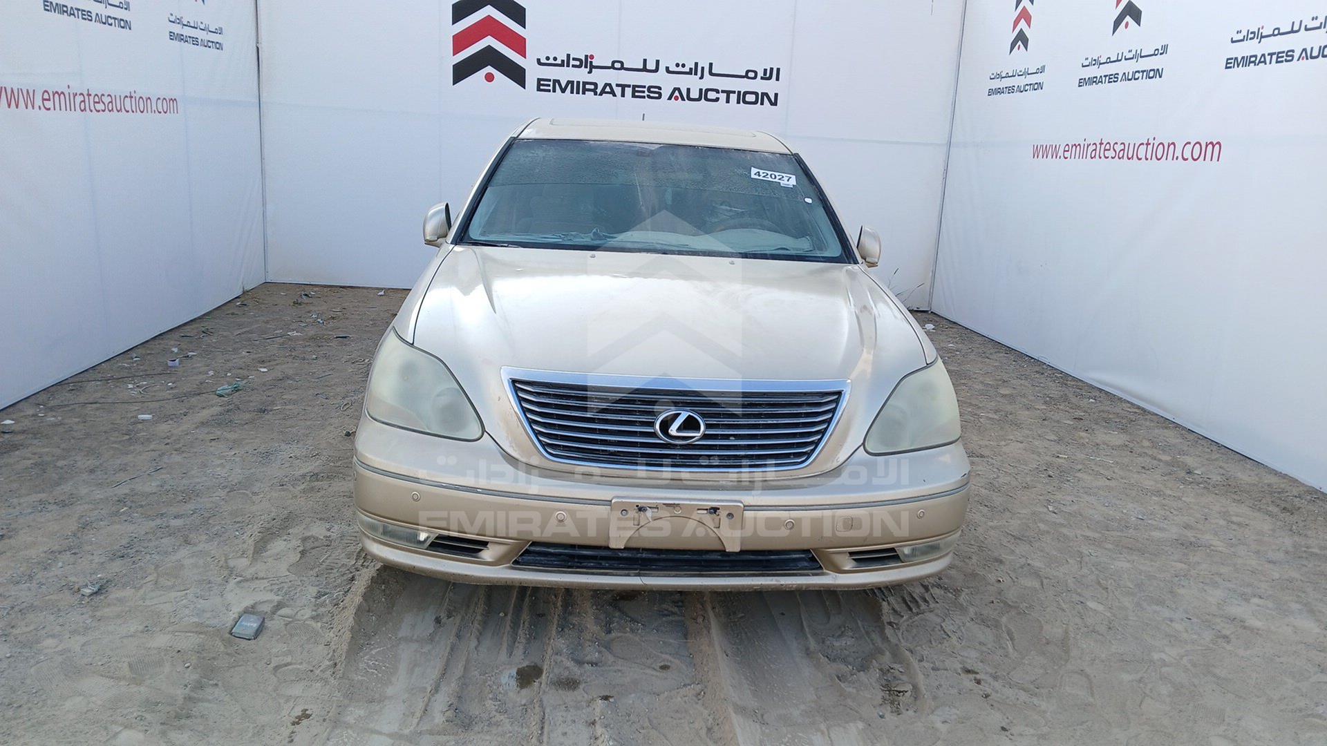 2005 LEXUS LS 430 VIN: JTHBN36F655013383