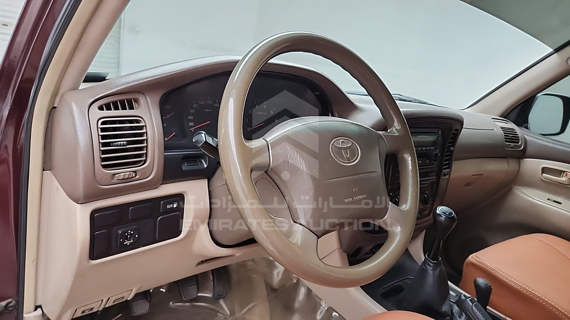 1999 TOYOTA LAND CRUISER VIN: JT3HJ09J5X0005091