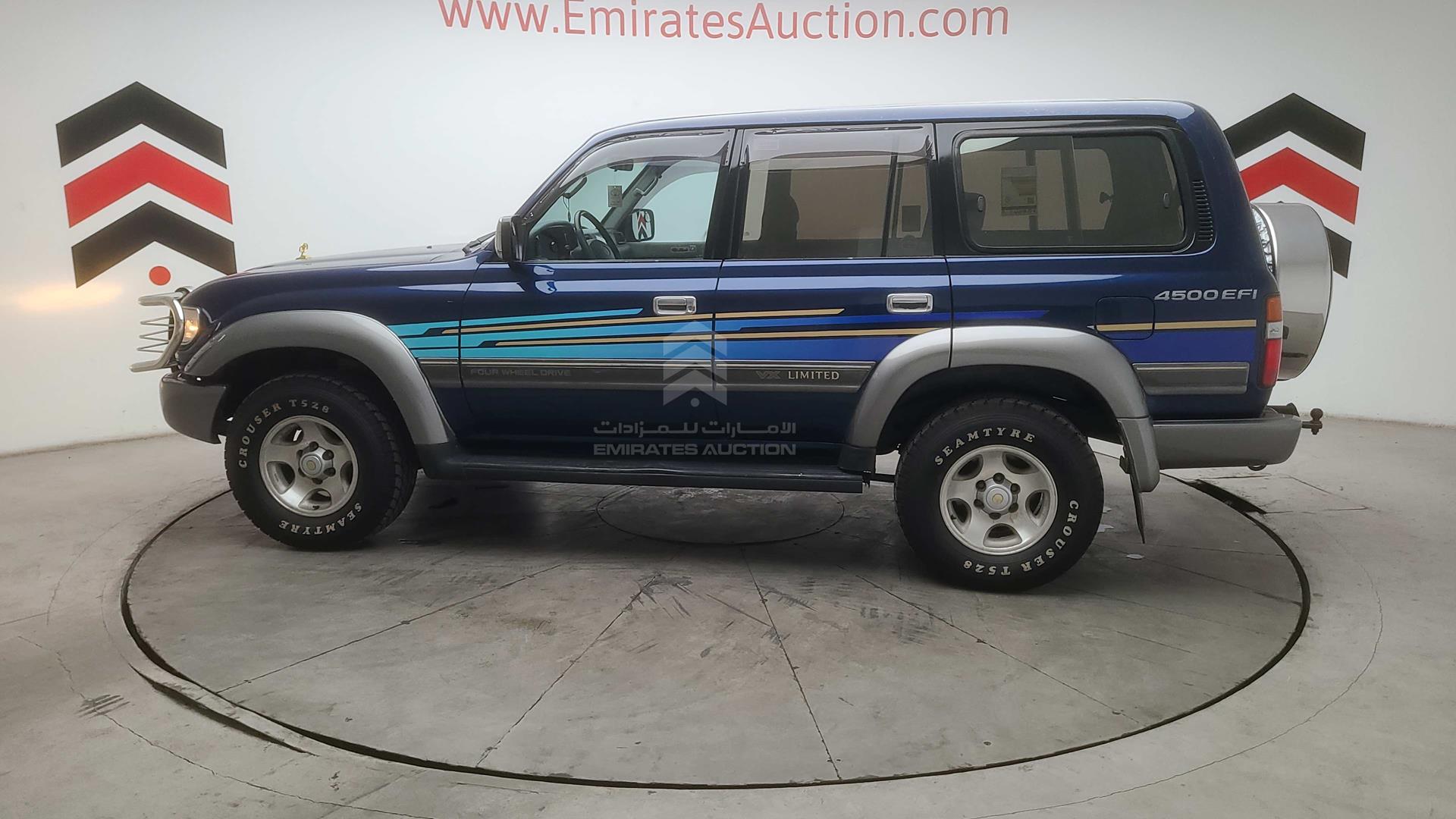 1996 TOYOTA LAND CRUISER VIN: JT3HJ85J6T0119907