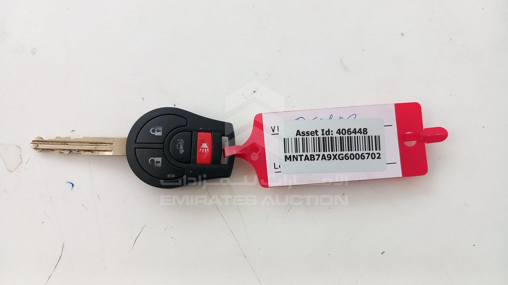 2016 NISSAN SENTRA VIN: MNTAB7A9XG6006702