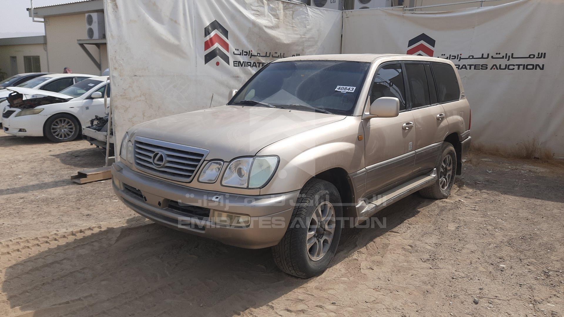 2000 LEXUS LX 470 VIN: JT6HT00W4Y0113337