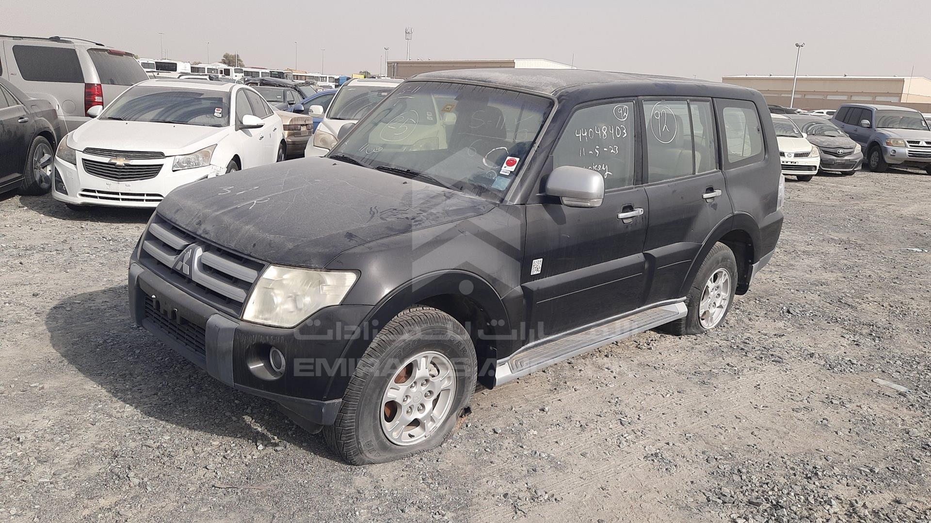 2007 MITSUBISHI PAJERO VIN: JMYLRV93W7J716274