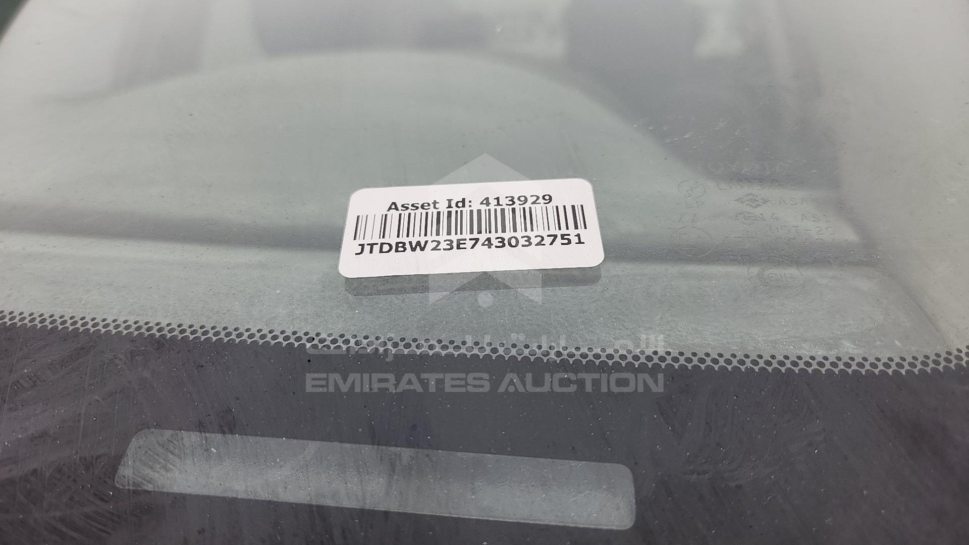 2004 TOYOTA COROLLA VIN: JTDBW23E743032751