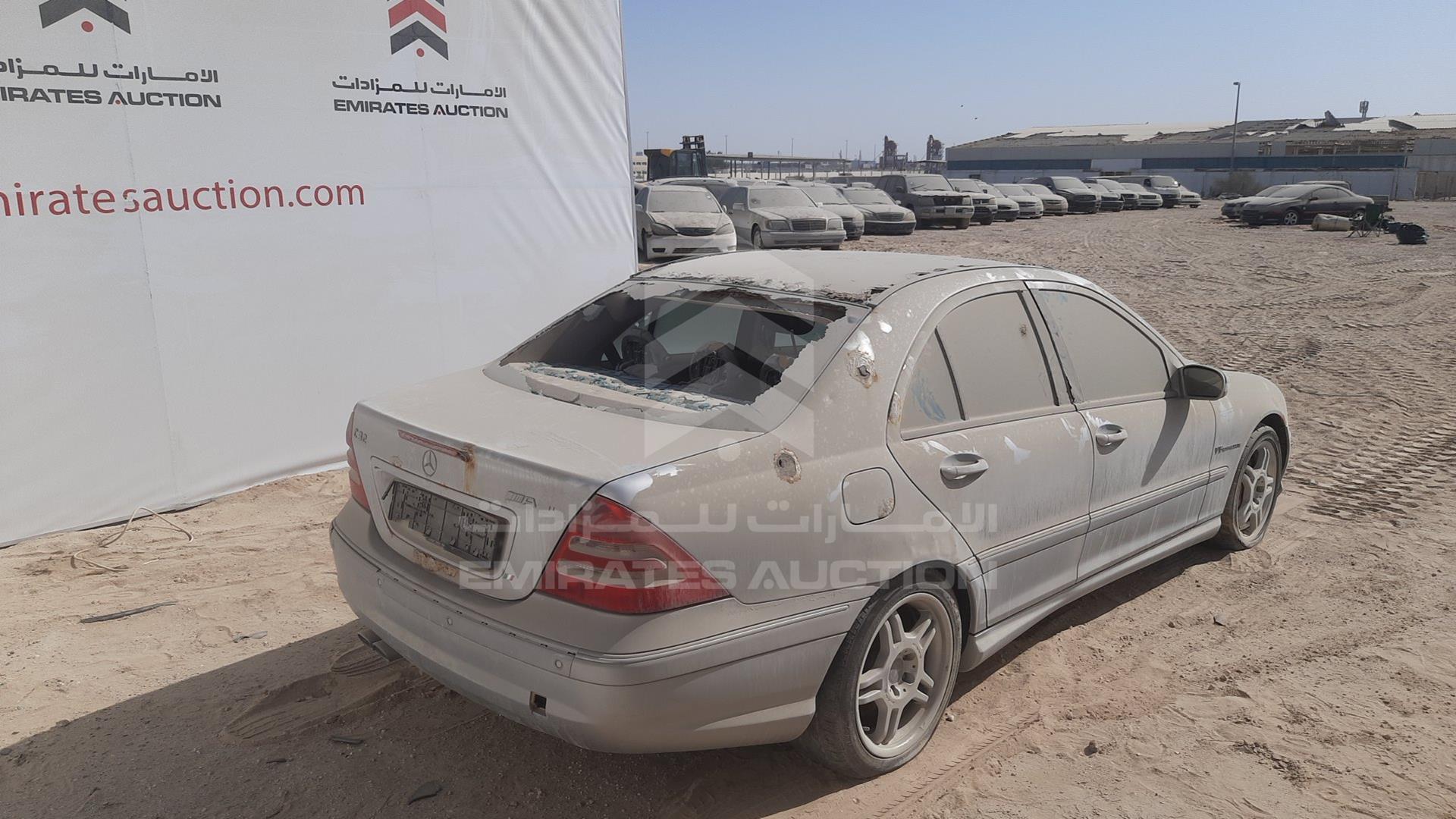 2002 MERCEDES C 320 VIN: WDB2030651F214765