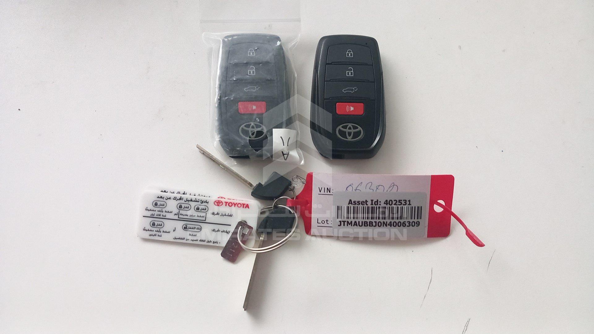2022 TOYOTA LAND CRUISER VIN: JTMAUBBJ0N4006309