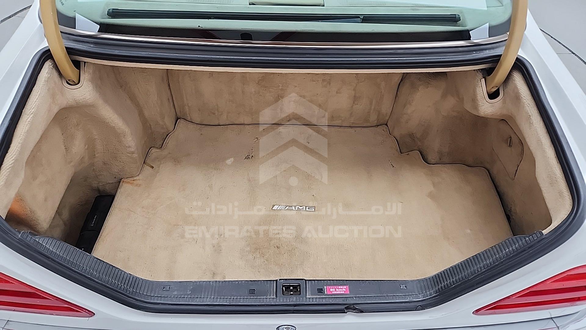 1998 MERCEDES CL 500 VIN: WDB1400701A380969