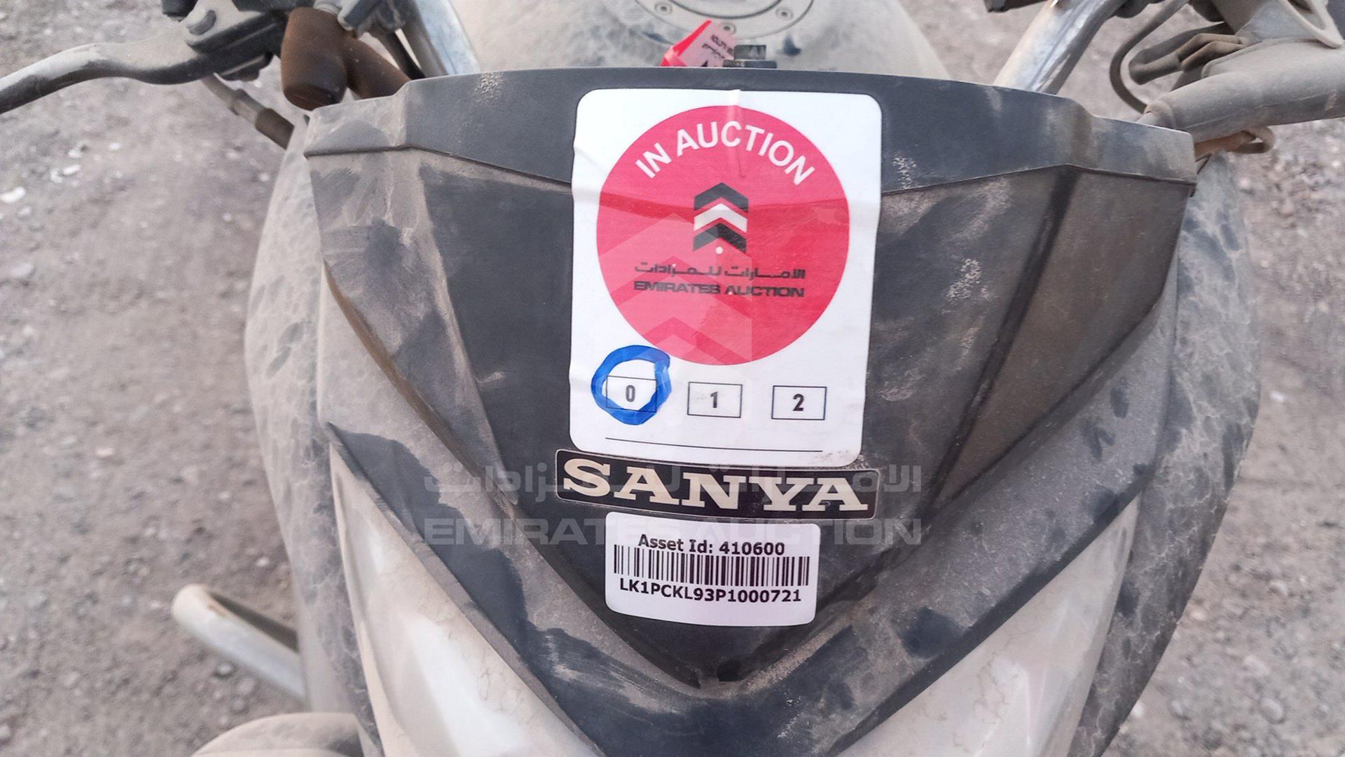2023 SANYA SY150T VIN: LK1PCKL93P1000721