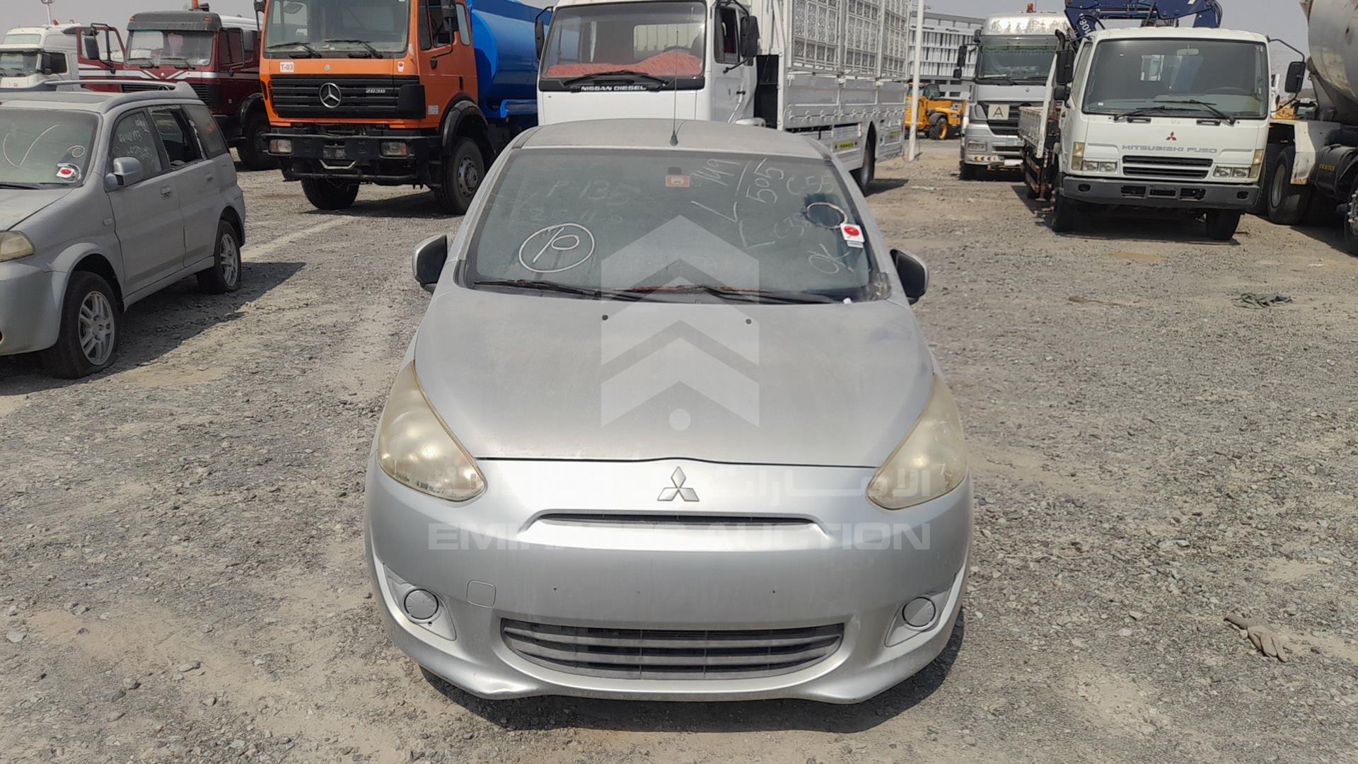 2014 MITSUBISHI MIRAGE VIN: MMBXTA03AEH024356