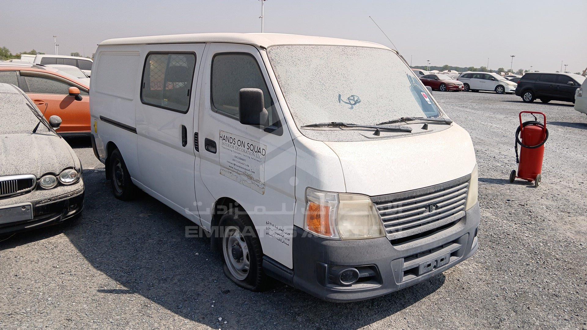 2011 NISSAN URVAN VIN: JN6AE52S7BX115560