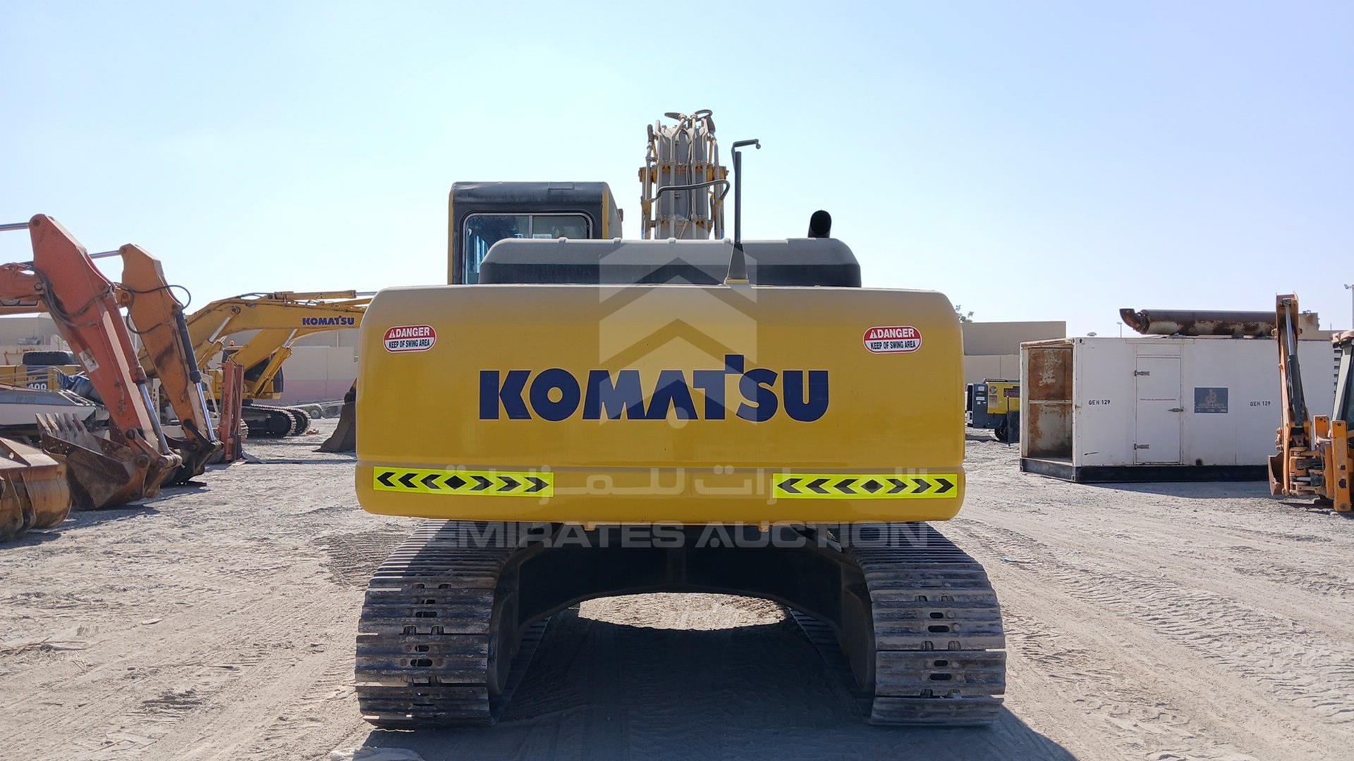 2012 KOMATSU PC210 VIN: KMTPC180T94L70253