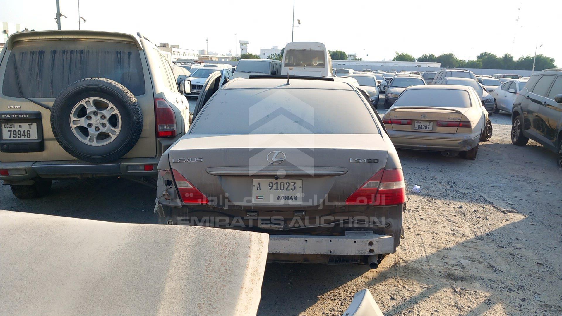 2005 LEXUS LS 430 VIN: JTHBN36F150177833