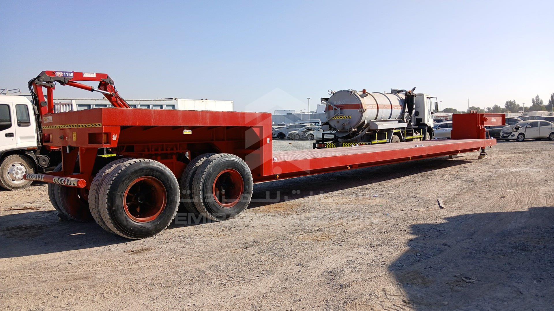 2008 LOW BED 2 AXLES VIN: 08027545LB818