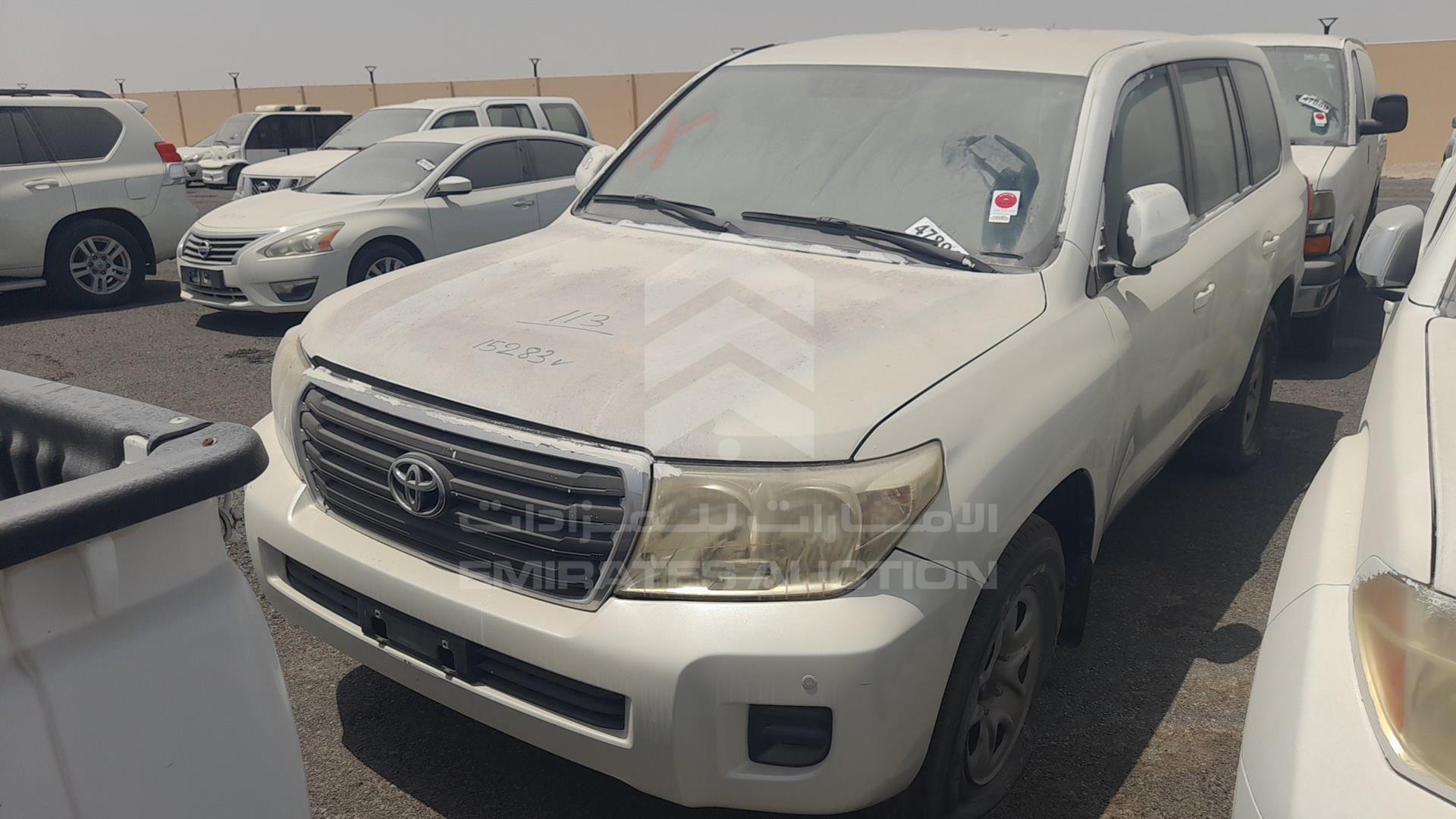 2012 TOYOTA LAND CRUISER VIN: JTMDU09J3C5056538