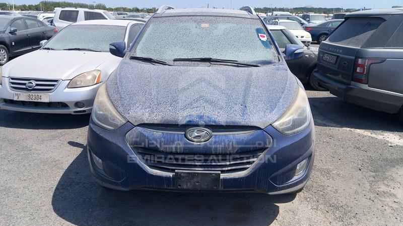 KMHJT81C4EU851006 Auction: EmiratesAuction Lot: 408515 KMHJT81C4EU851006 Hyundai Tucson 2014 BLUE Photo 1