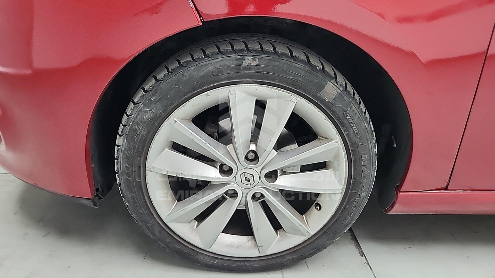 2012 RENAULT MEGANE VIN: VF1EZRAT6CD592668