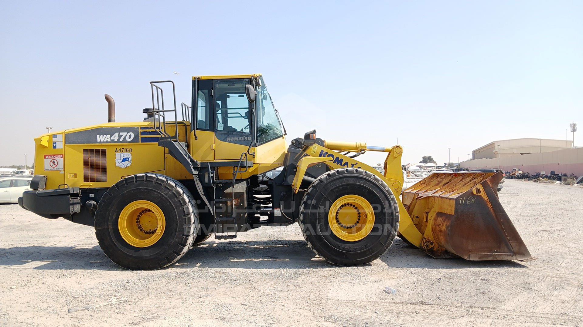2017 KOMATSU WA470-7 VIN: KMTWA120K36A47168