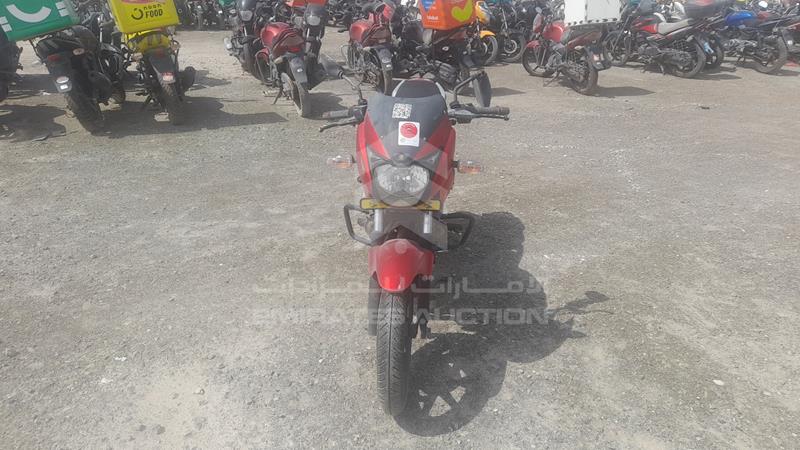 MD2DHJCZZSCC43431 Auction: EmiratesAuction Lot: 406798 MD2DHJCZZSCC43431 Bajaj 200 CC 2009 RED Photo 1