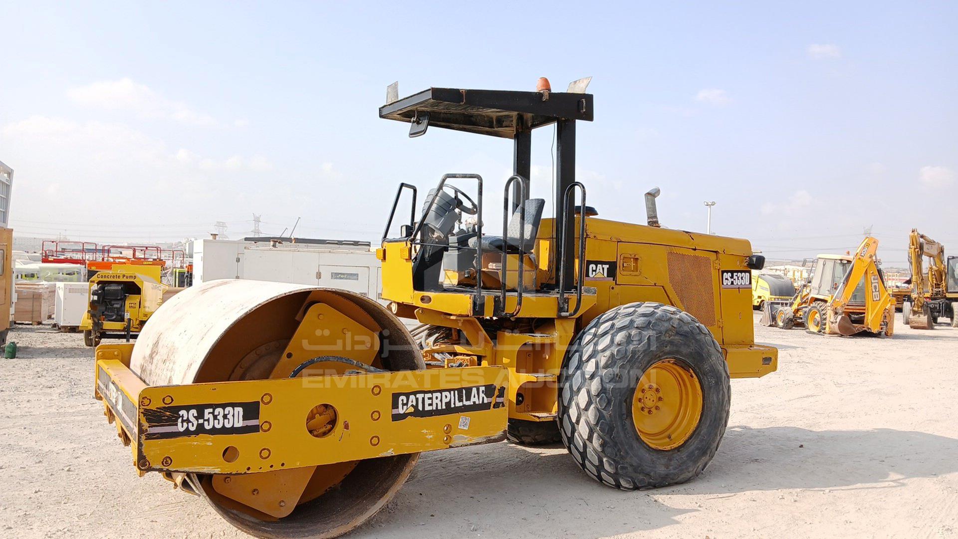 2002 CATERPILLAR CS533D VIN: CATCS533V5CZ00420