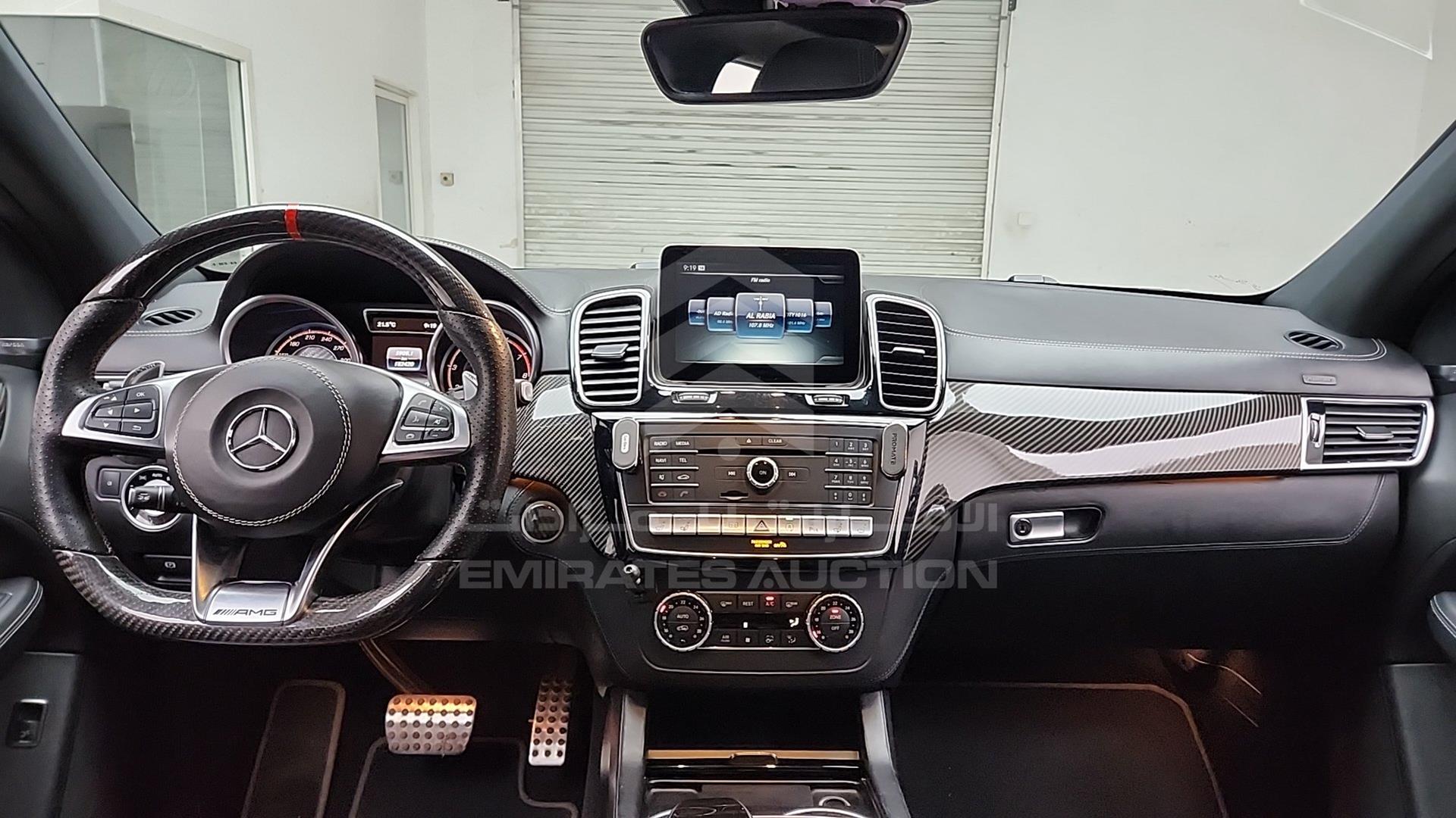 2016 MERCEDES GLE 63 VIN: WDCED7FB1GA036631