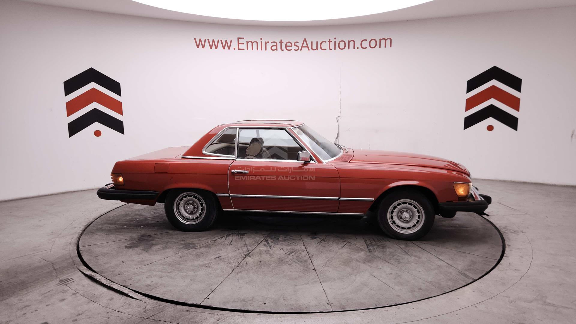 1981 MERCEDES SL 380 VIN: WDBBA45A8BB001658
