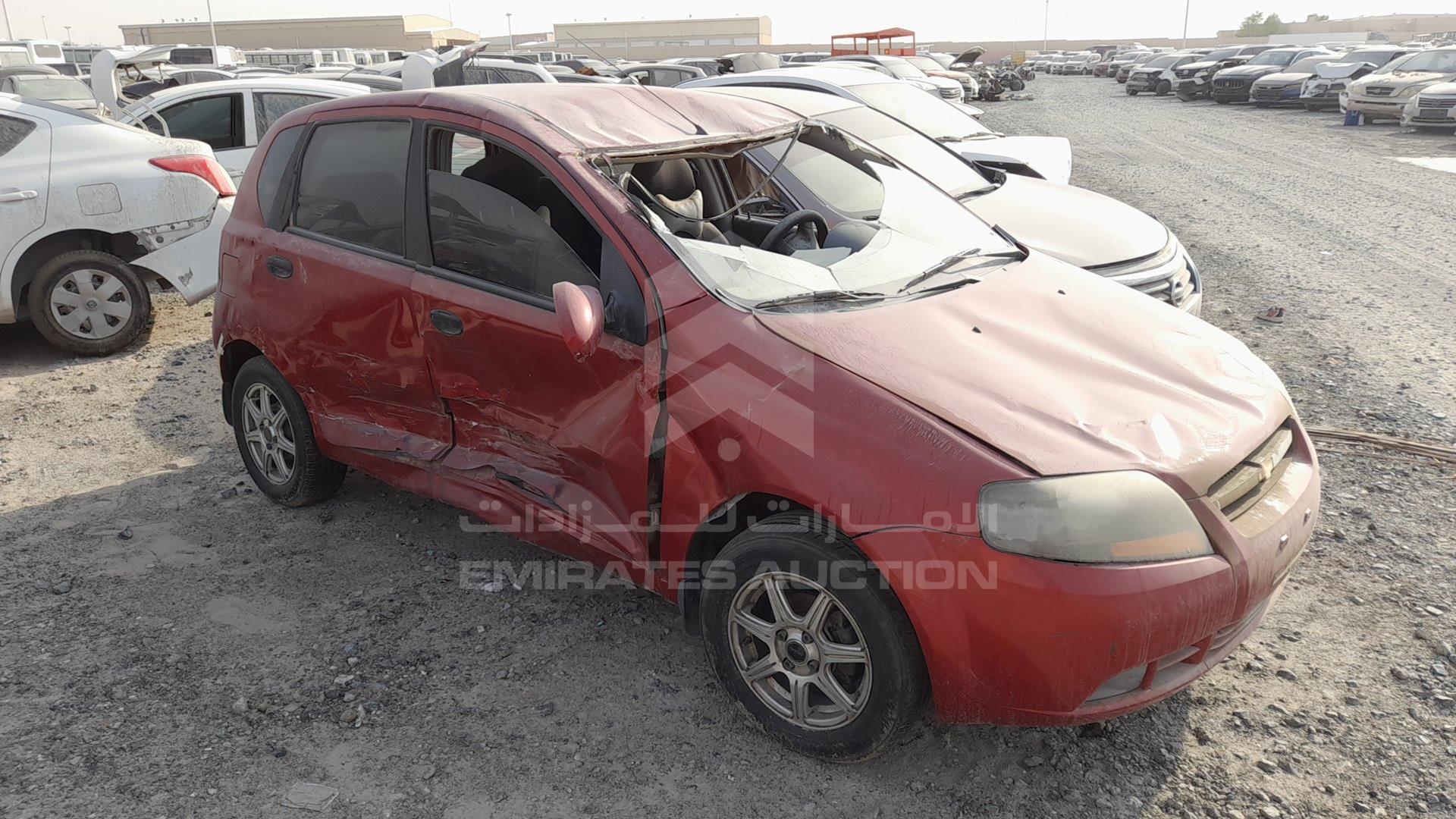 2008 CHEVROLET AVEO VIN: KL1TJ63708B223197