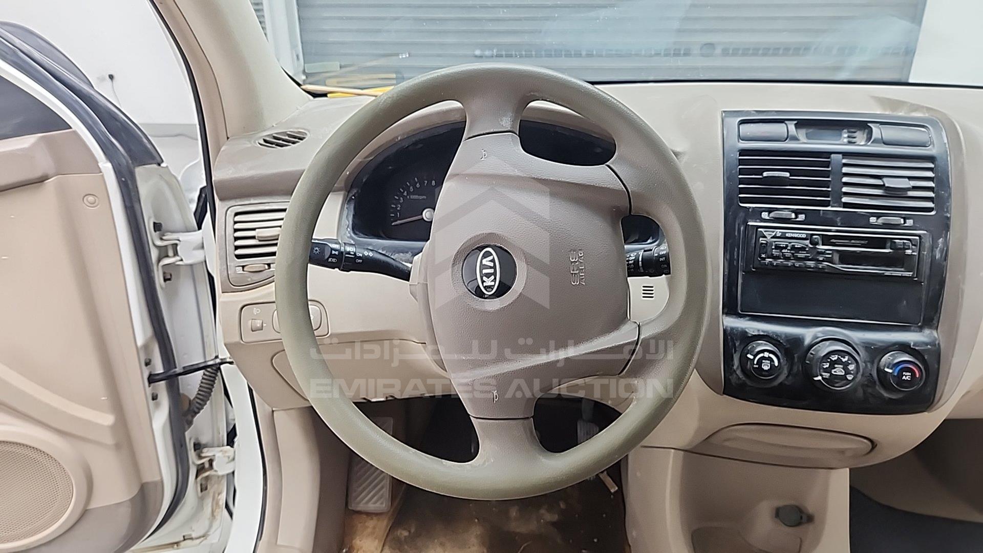 2007 KIA SPORTAGE VIN: KNAJE552277327222