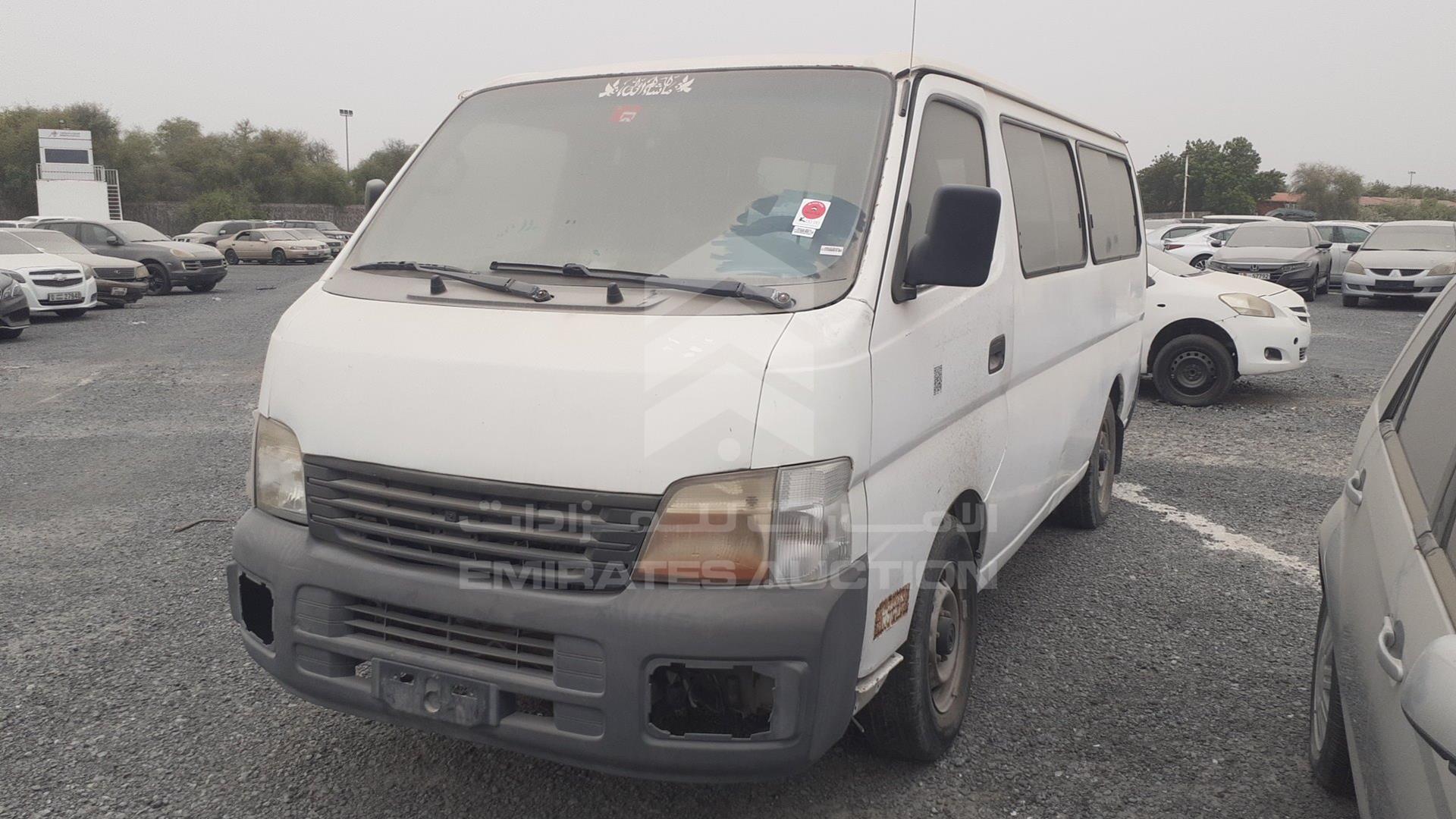 2006 NISSAN URVAN VIN: JN6FE54S46X419647