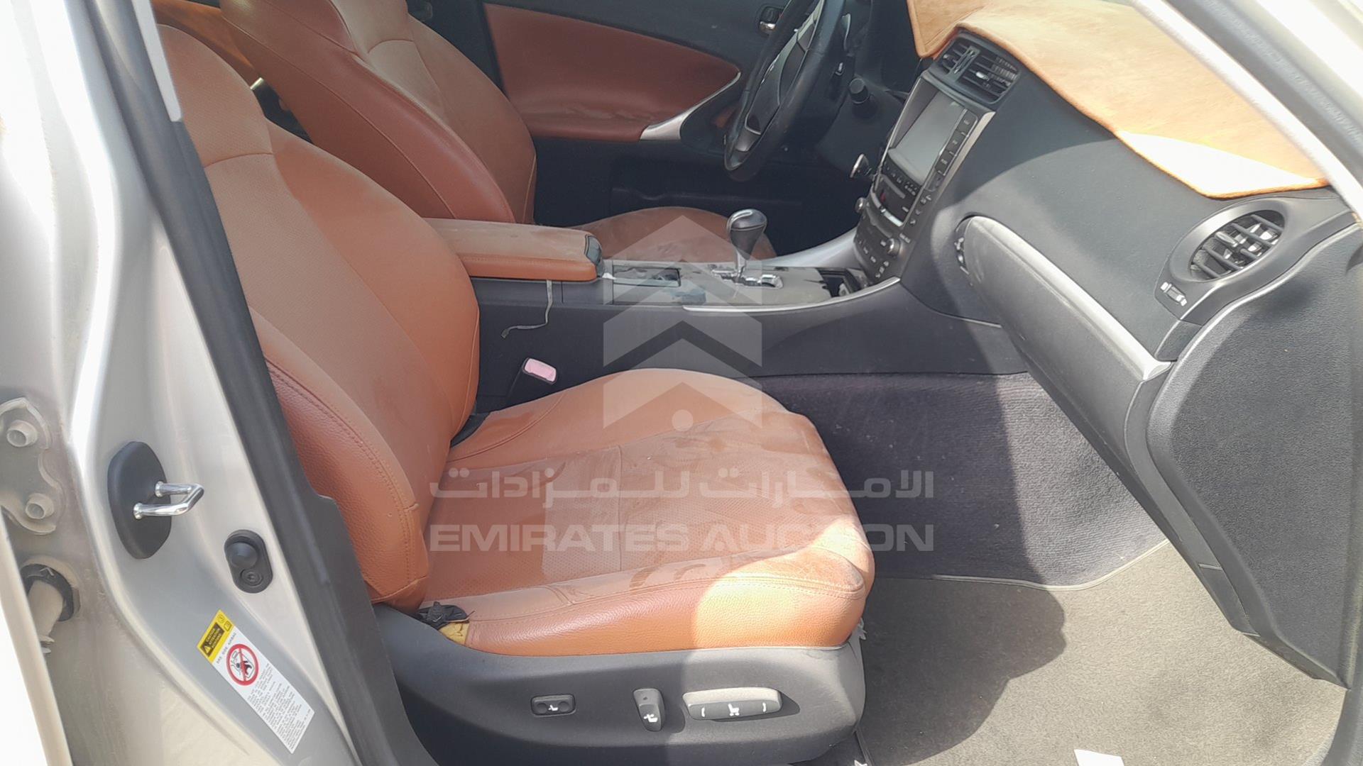 2011 LEXUS IS 250 VIN: JTHBF5C25B5140874