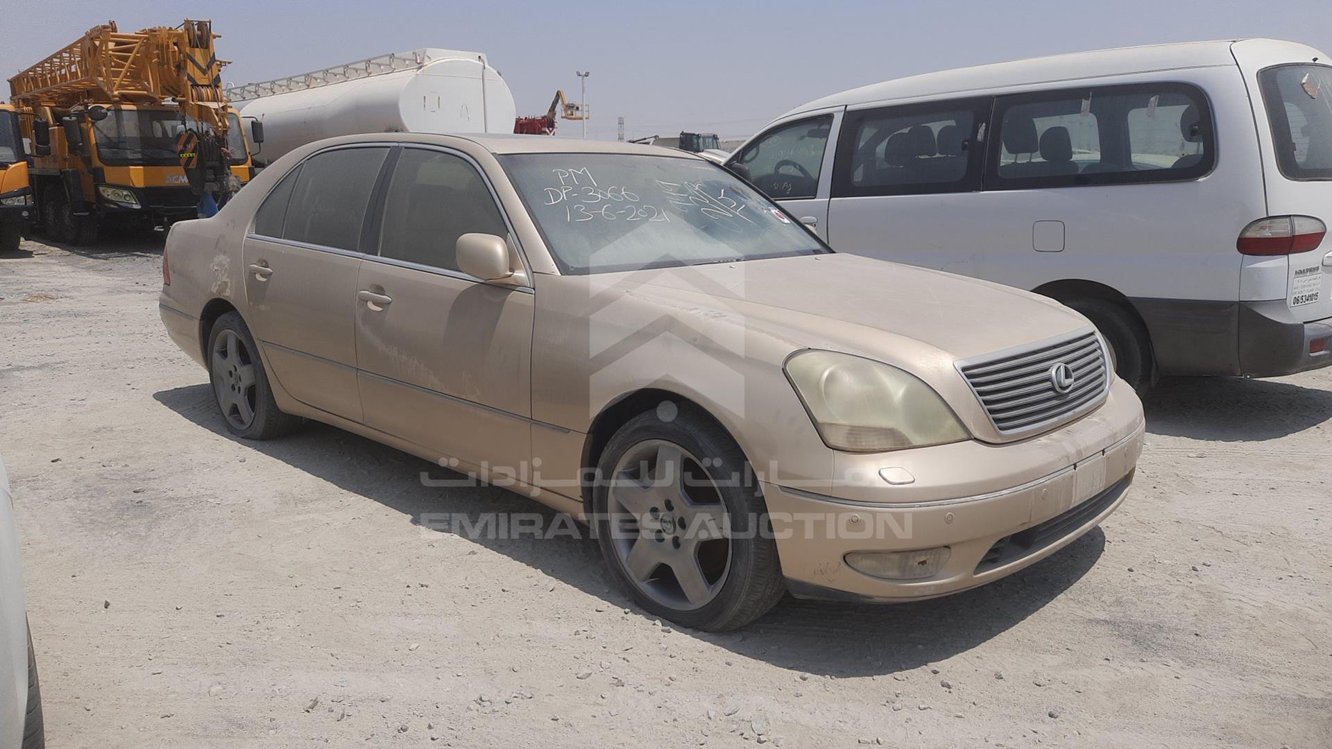 2001 LEXUS LS 430 VIN: JTHBN30F210008908