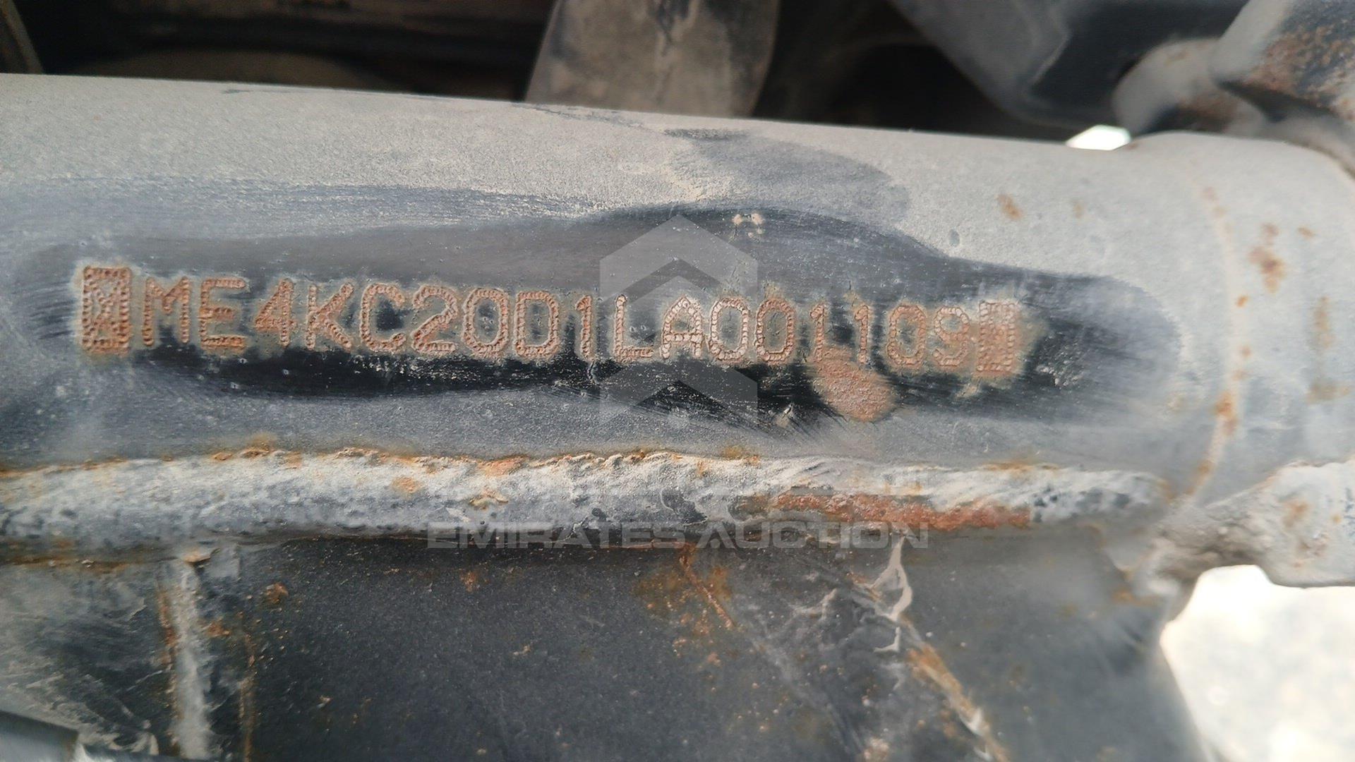0 HONDA UNICORN VIN: ME4KC20D1LA001109