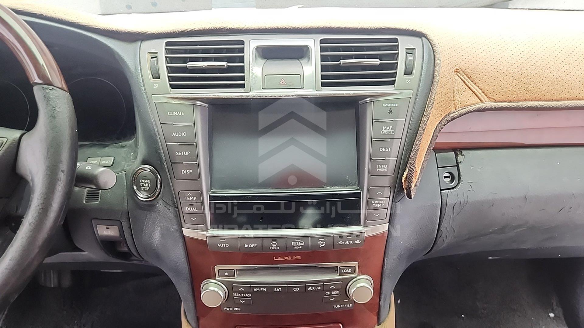 2010 LEXUS LS 460 VIN: JTHBL5EF5A5094616