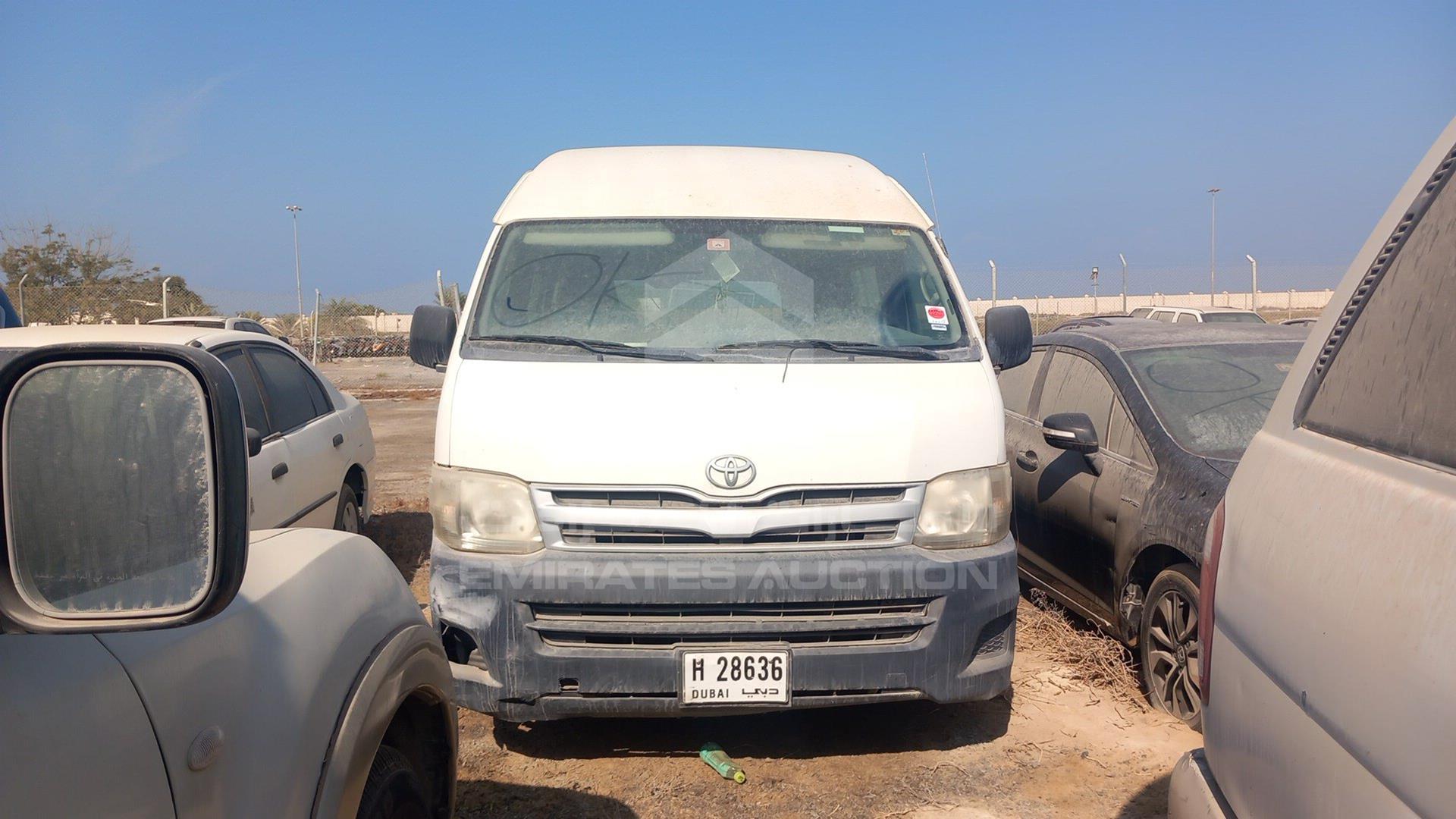 2013 TOYOTA HIACE VIN: JTGSX22P8D6132861