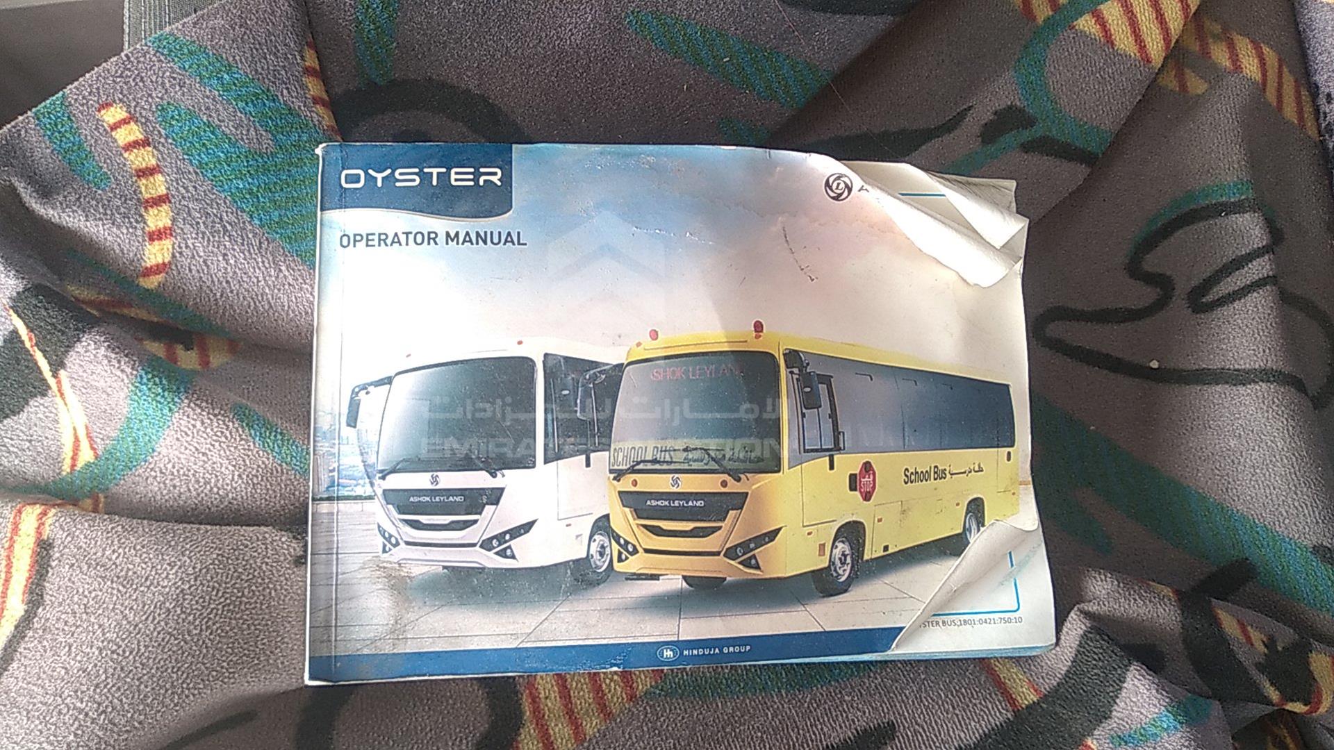 2021 ASHOK LEYLAND OYSTER VIN: MB1PAEHD6MU1B4958