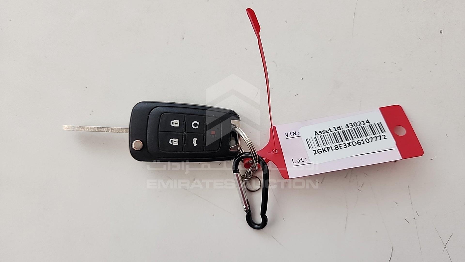 2013 GMC TERRAIN VIN: 2GKFL8E3XD6107772