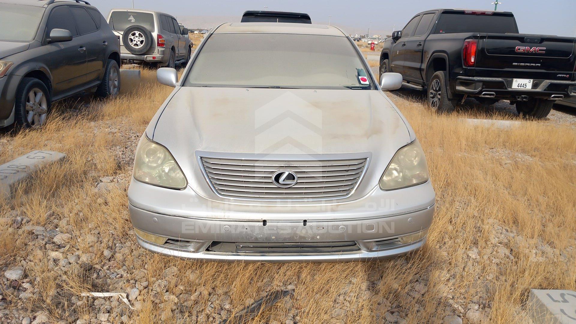 2005 LEXUS LS 430 VIN: JTHBN36F755015370