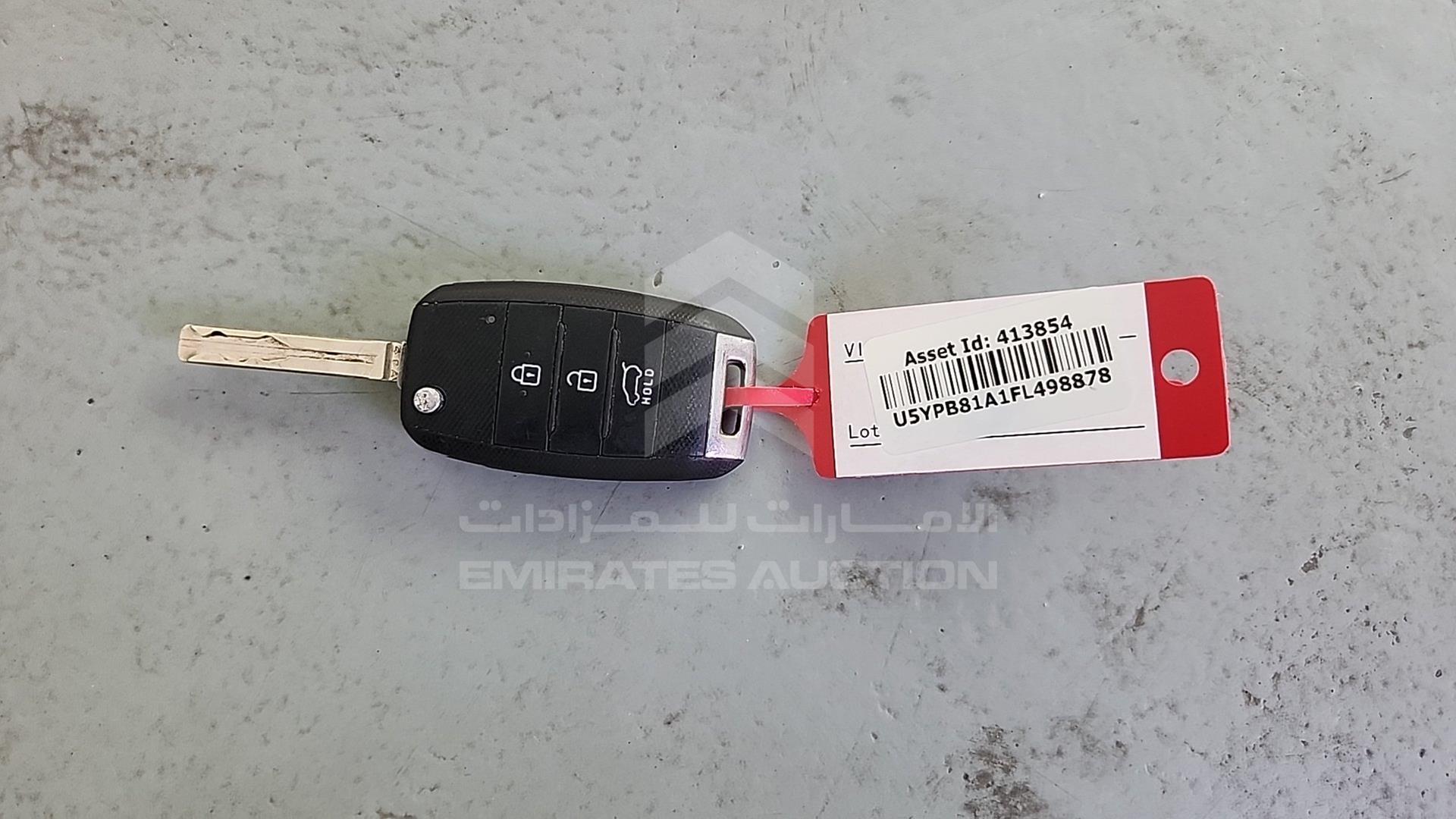 2015 KIA SPORTAGE VIN: U5YPB81A1FL498878